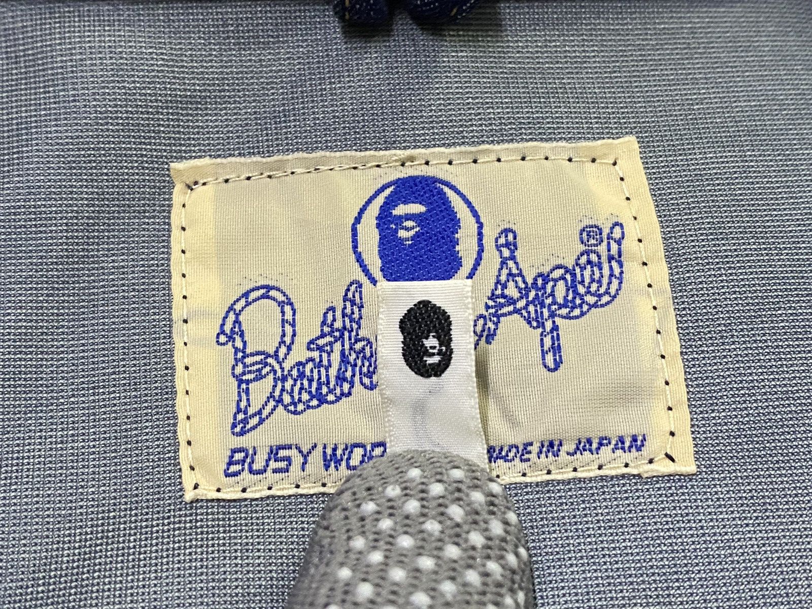 Bape A BATHING APE ( BAPE ) GOREWINDSTOPPER DENIM JACKET Size US M / EU 48-50 / 2 - 16 Thumbnail