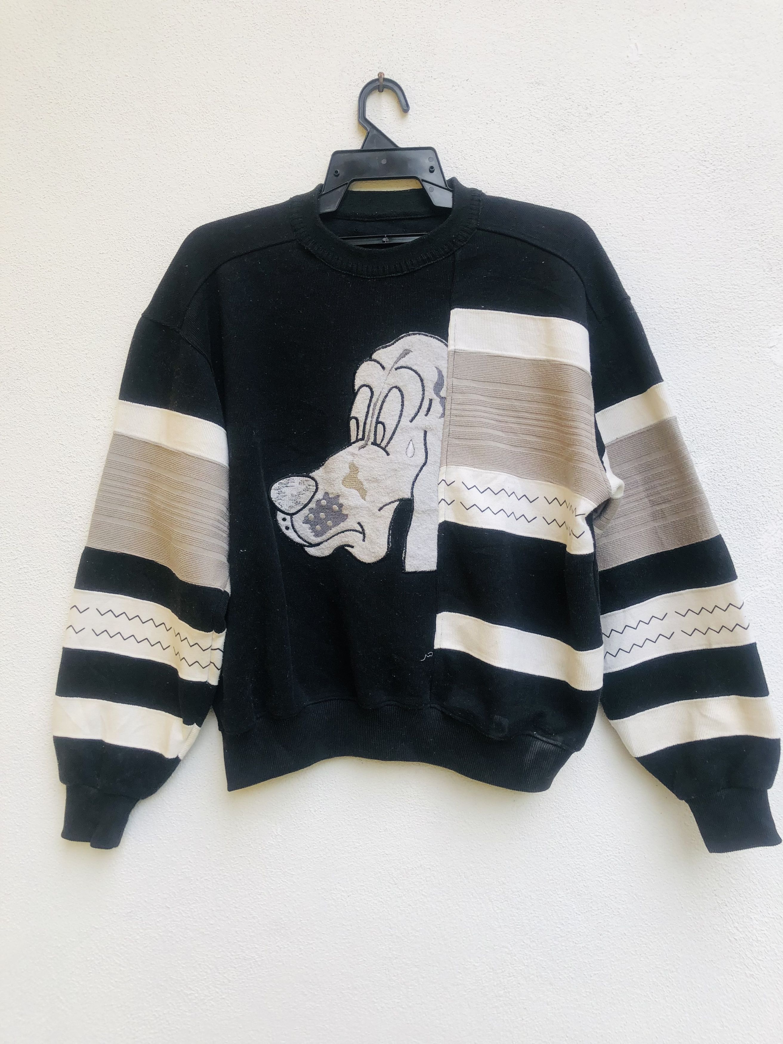 image of Vintage Japanese Designer Fashion Style Sweatshirt, Men's (Size Large)