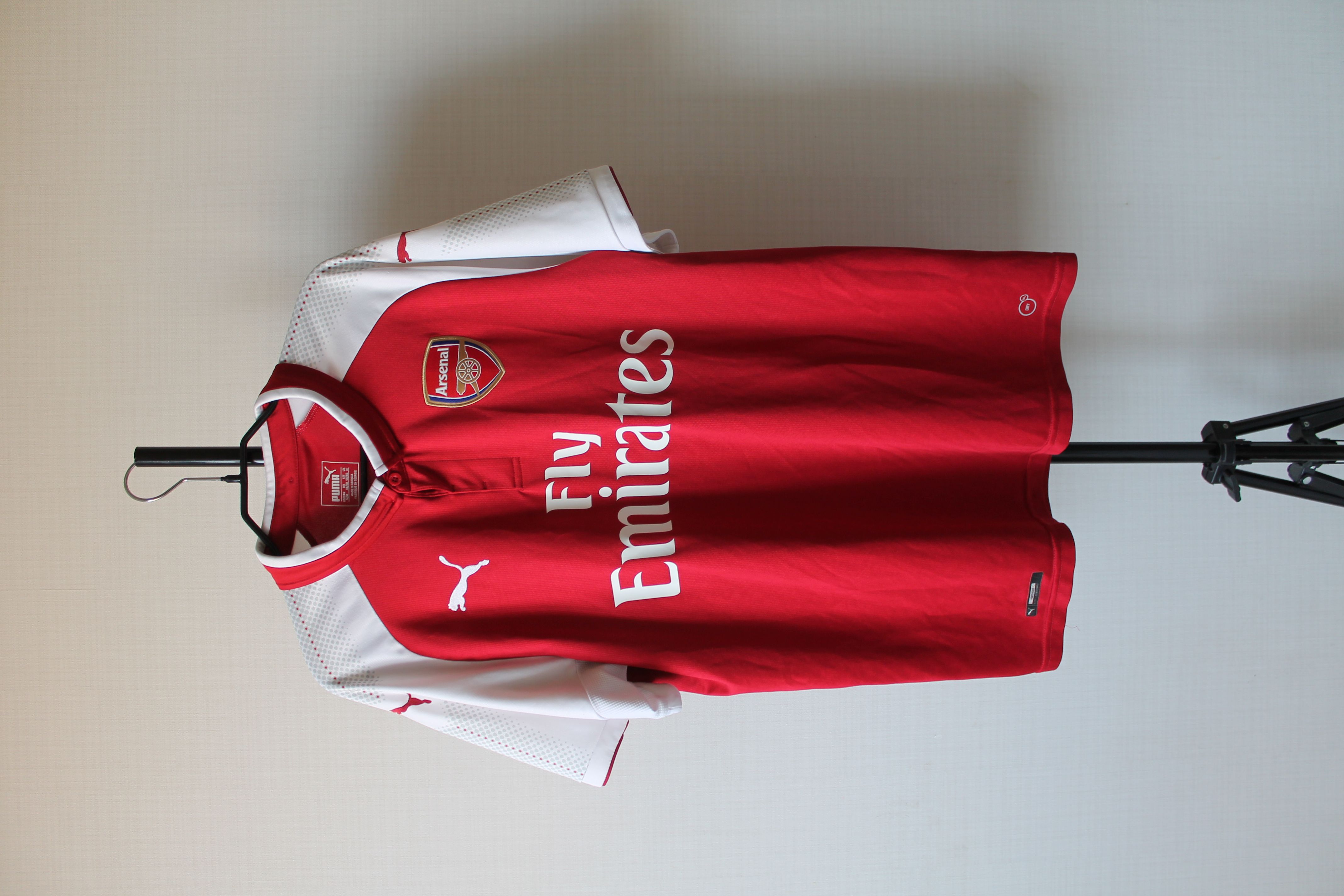 Pre-owned Jersey X Puma 2017 Puma Arsenal Home Jersey Soccer Football In Red