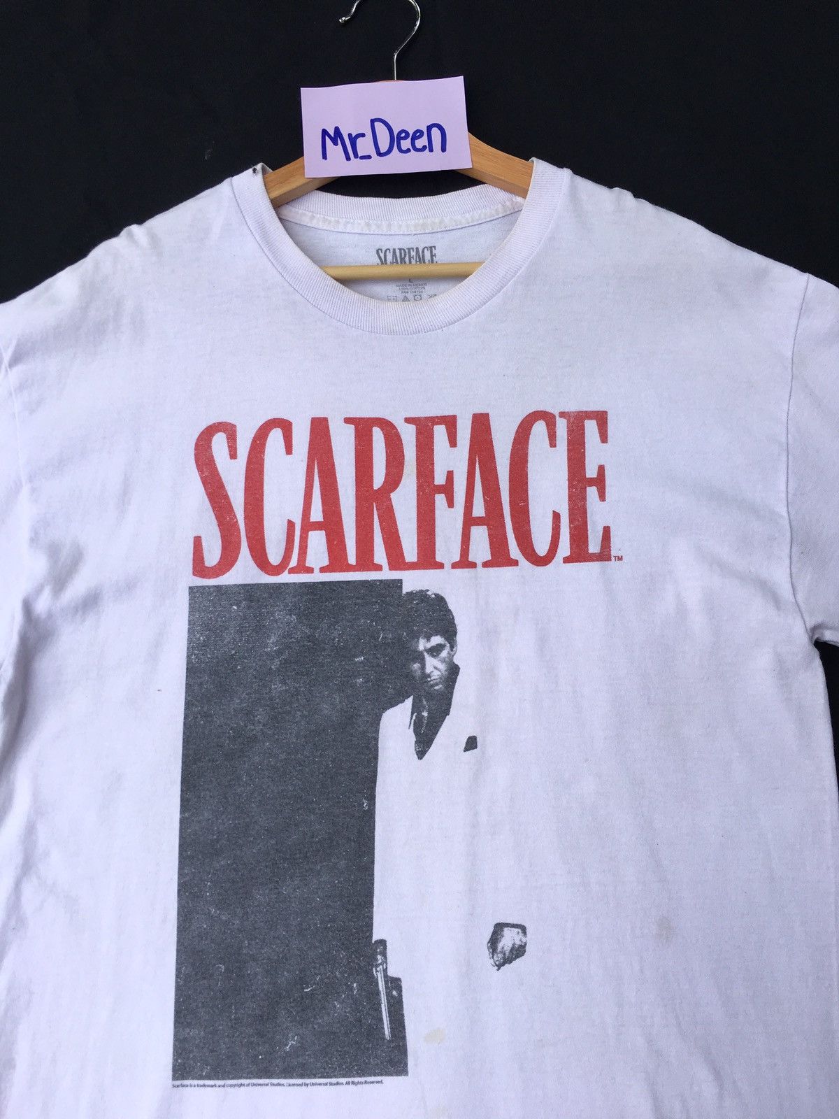 Vintage Vintage Golden Globe Awards Film Scarface Crime Movie Size US L / EU 52-54 / 3 - 4 Thumbnail