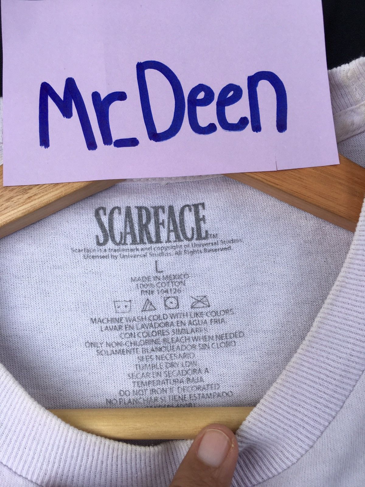 Vintage Vintage Golden Globe Awards Film Scarface Crime Movie Size US L / EU 52-54 / 3 - 9 Thumbnail