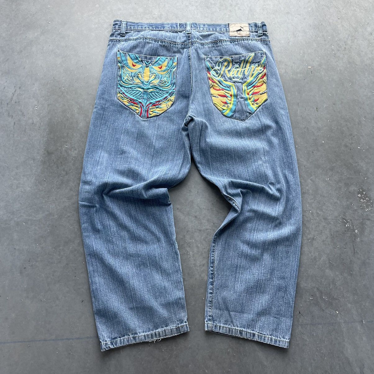 Crazy Vintage Y2K Baggy Jeans Southpole JNCO Style Essential