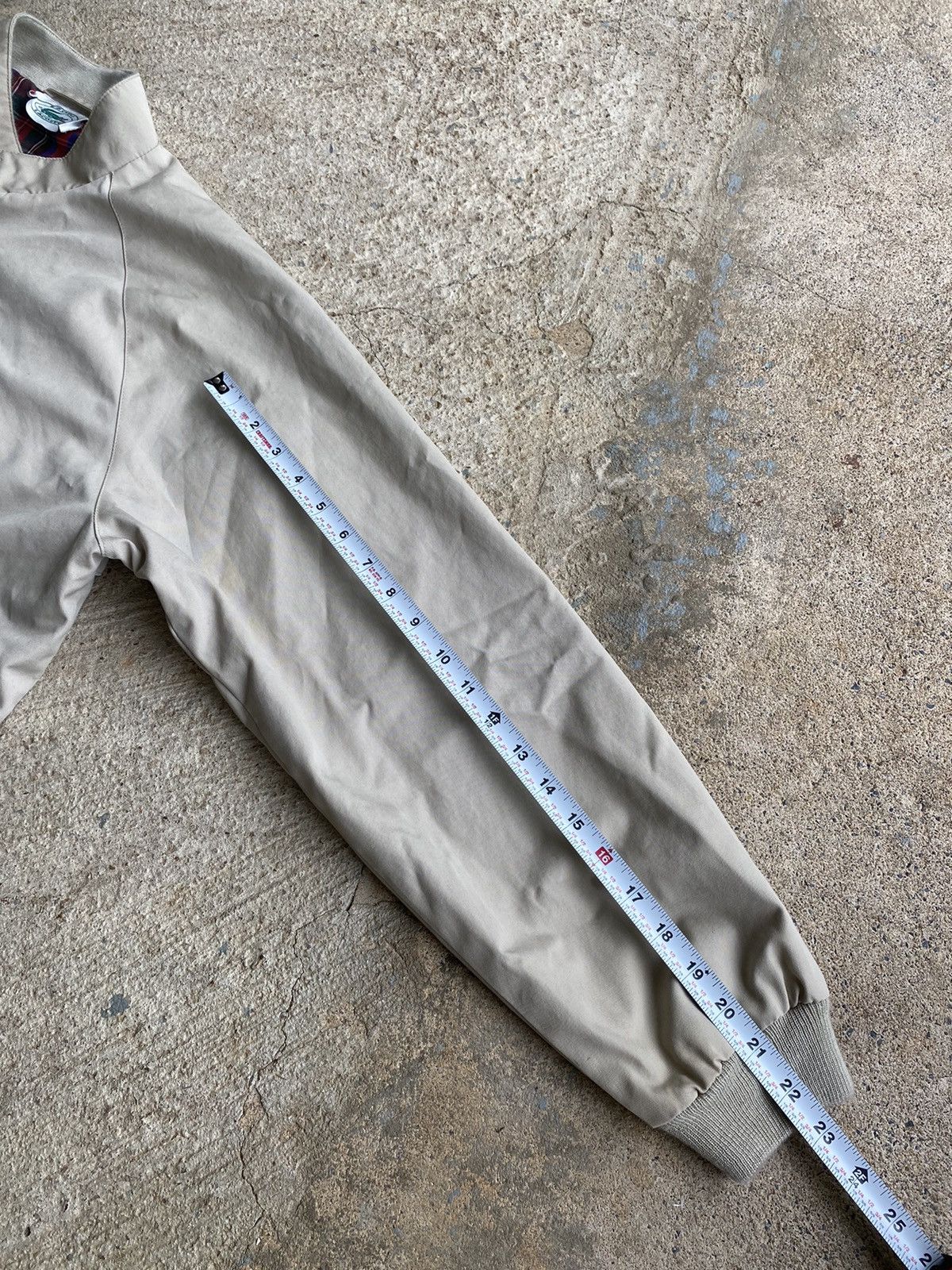 Lacoste × Vintage Vintage Lacoste Embroidered Logo Khaki Zip Up Jacket Size US XL / EU 56 / 4 - 17 Thumbnail
