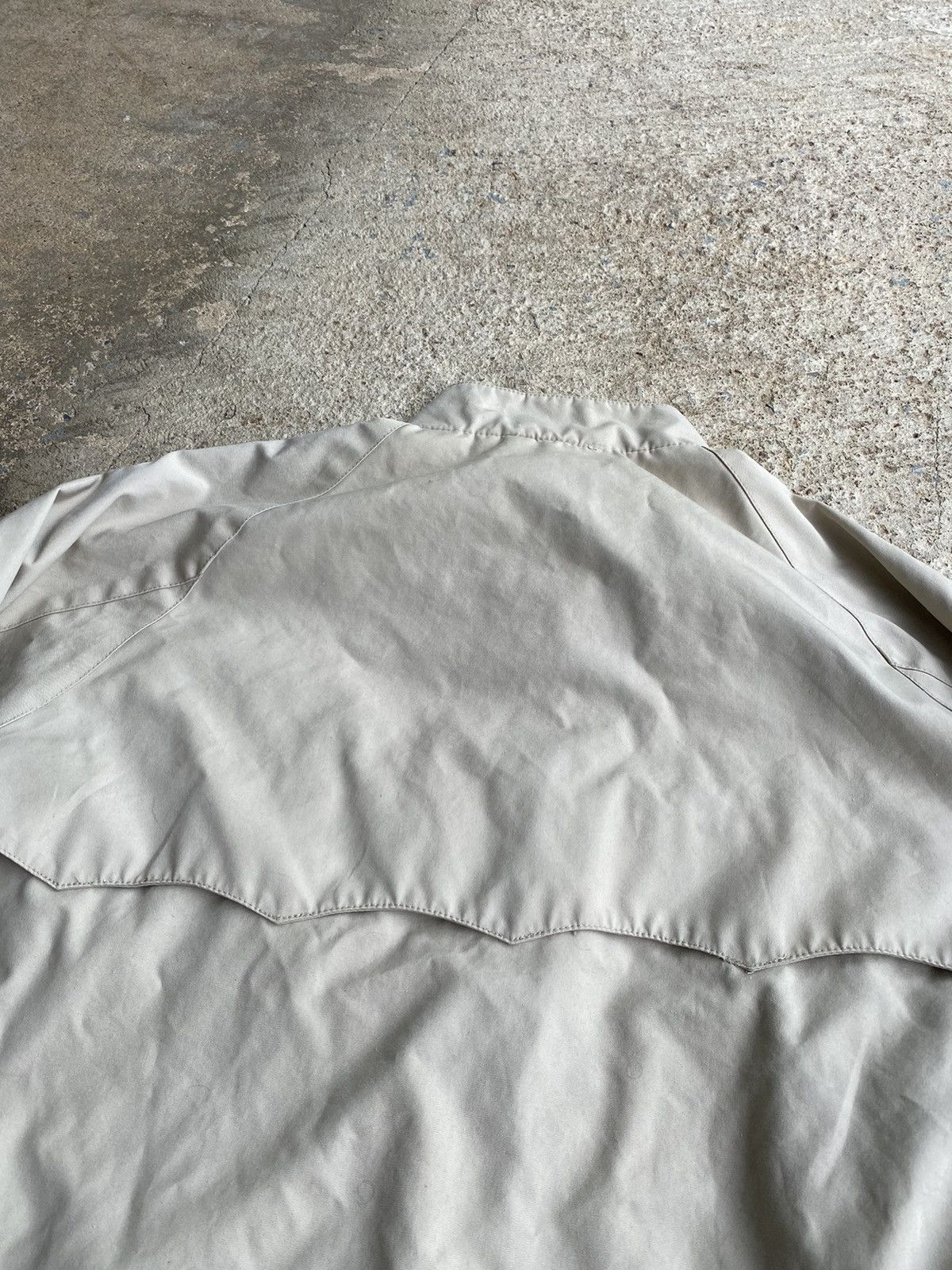 Lacoste × Vintage Vintage Lacoste Embroidered Logo Khaki Zip Up Jacket Size US XL / EU 56 / 4 - 12 Thumbnail