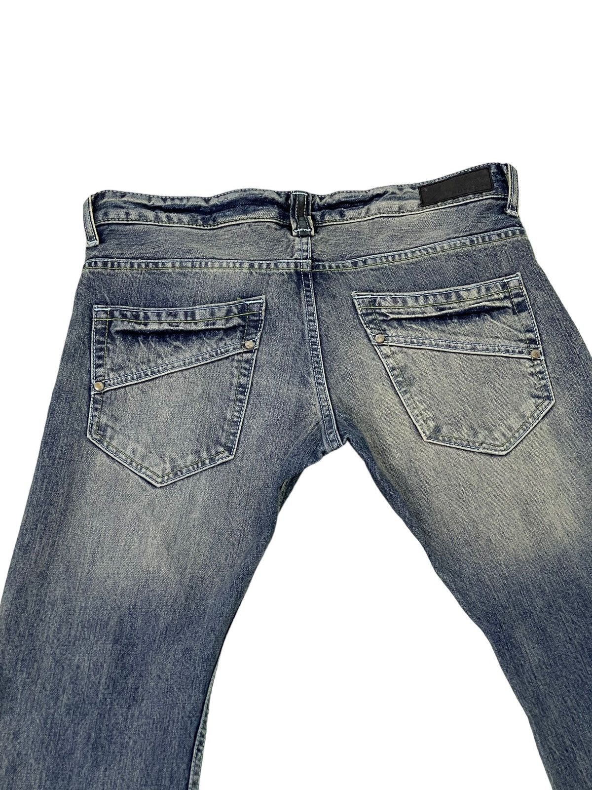 Japanese Brand Flare Jeans Boycott Distress Denim Low Rise Boot Cut 1🟦8 Size US 30 / EU 46 - 17 Thumbnail
