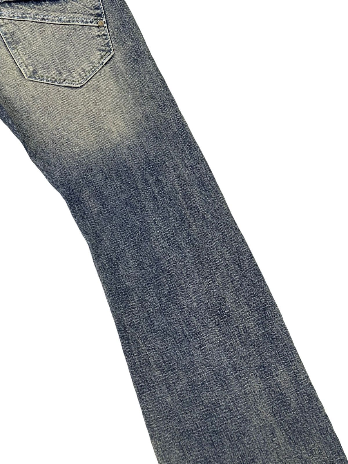 Japanese Brand Flare Jeans Boycott Distress Denim Low Rise Boot Cut 1🟦8 Size US 30 / EU 46 - 16 Thumbnail