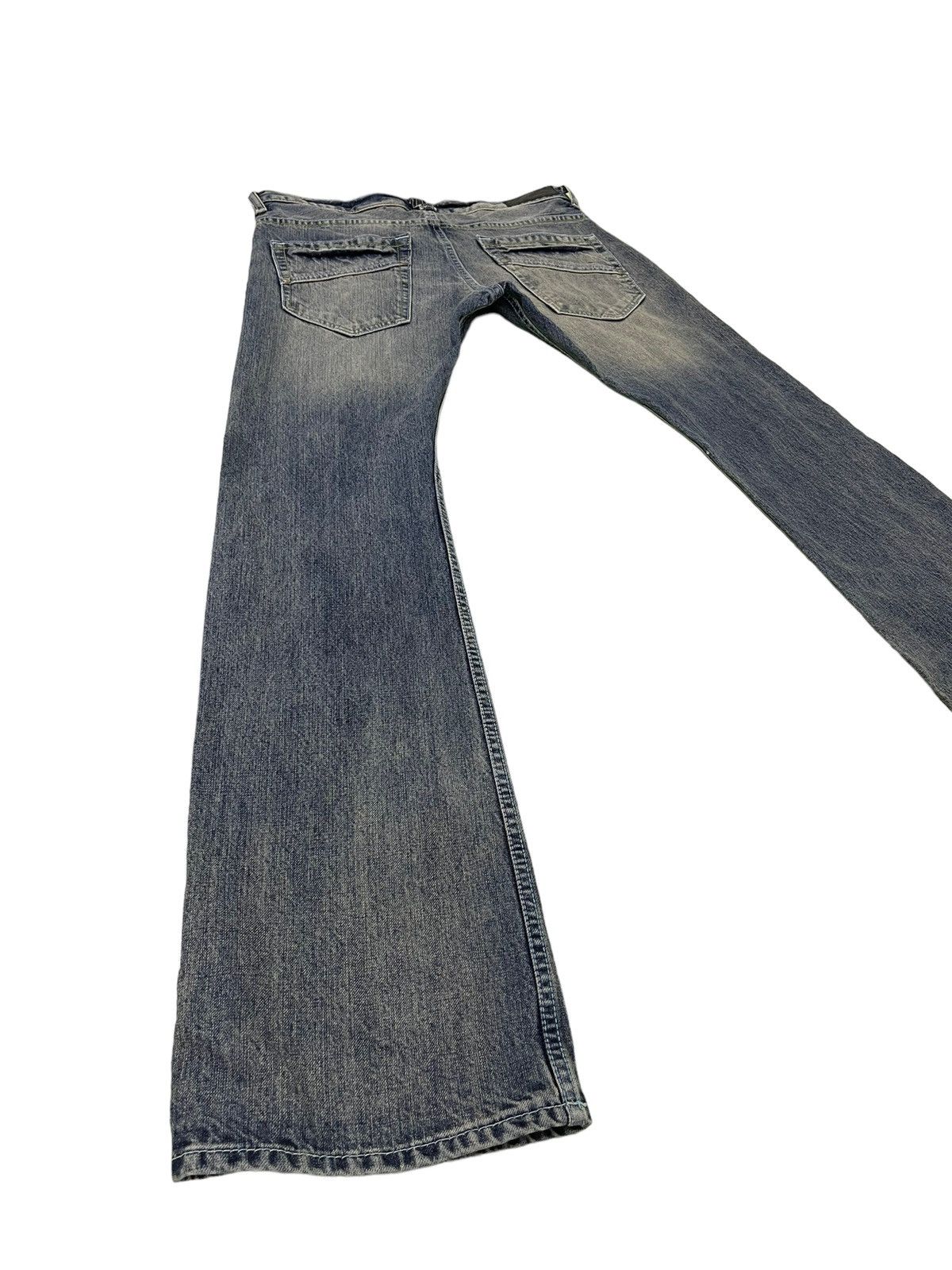Japanese Brand Flare Jeans Boycott Distress Denim Low Rise Boot Cut 1🟦8 Size US 30 / EU 46 - 11 Thumbnail