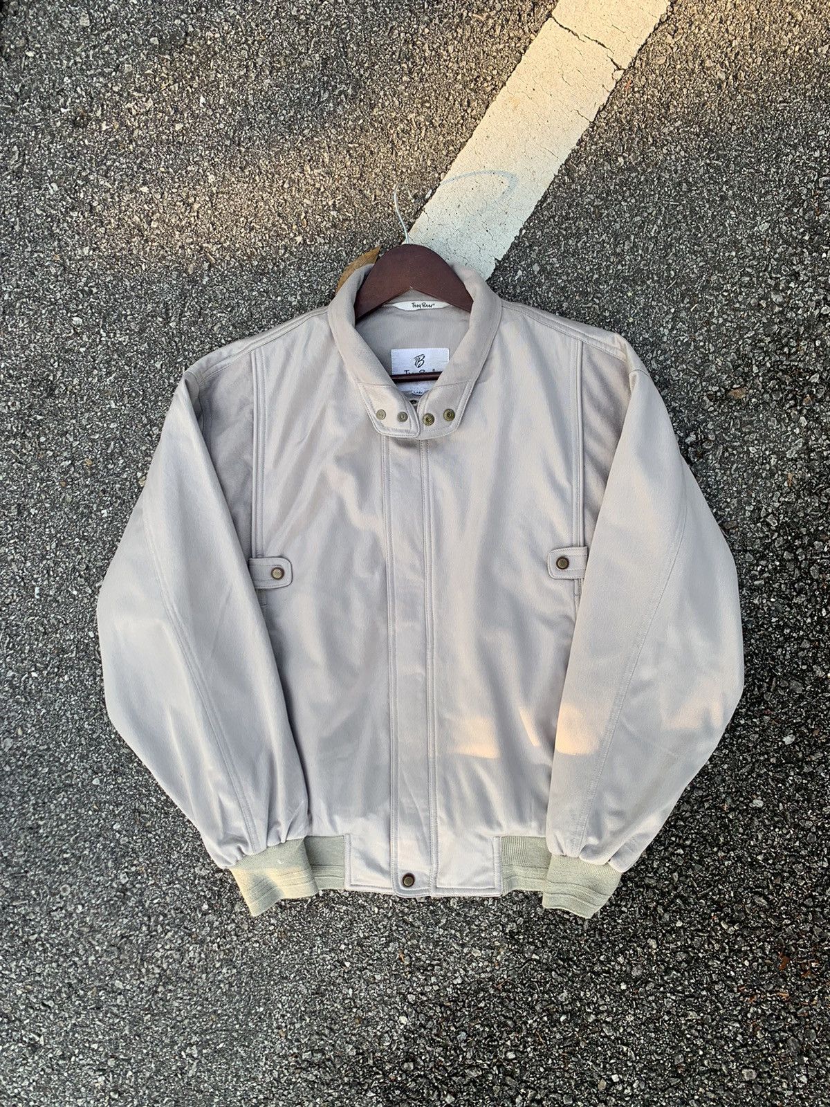 Vintage 🥷Vintage TROY BROS CALIFORNIA Bomber Jacket Size US L / EU 52-54 / 3 - 2 Thumbnail