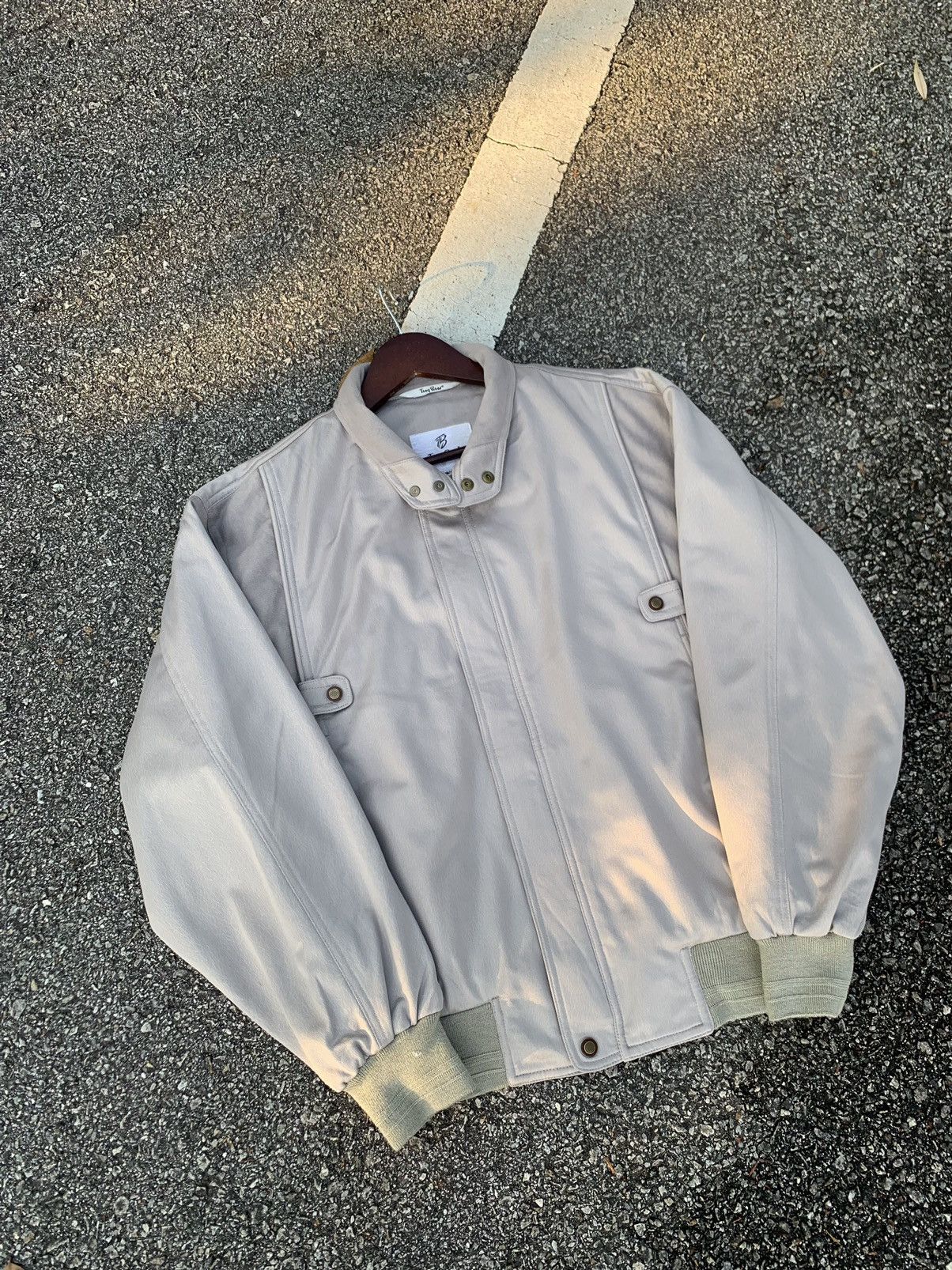 Vintage 🥷Vintage TROY BROS CALIFORNIA Bomber Jacket Size US L / EU 52-54 / 3 - 8 Thumbnail