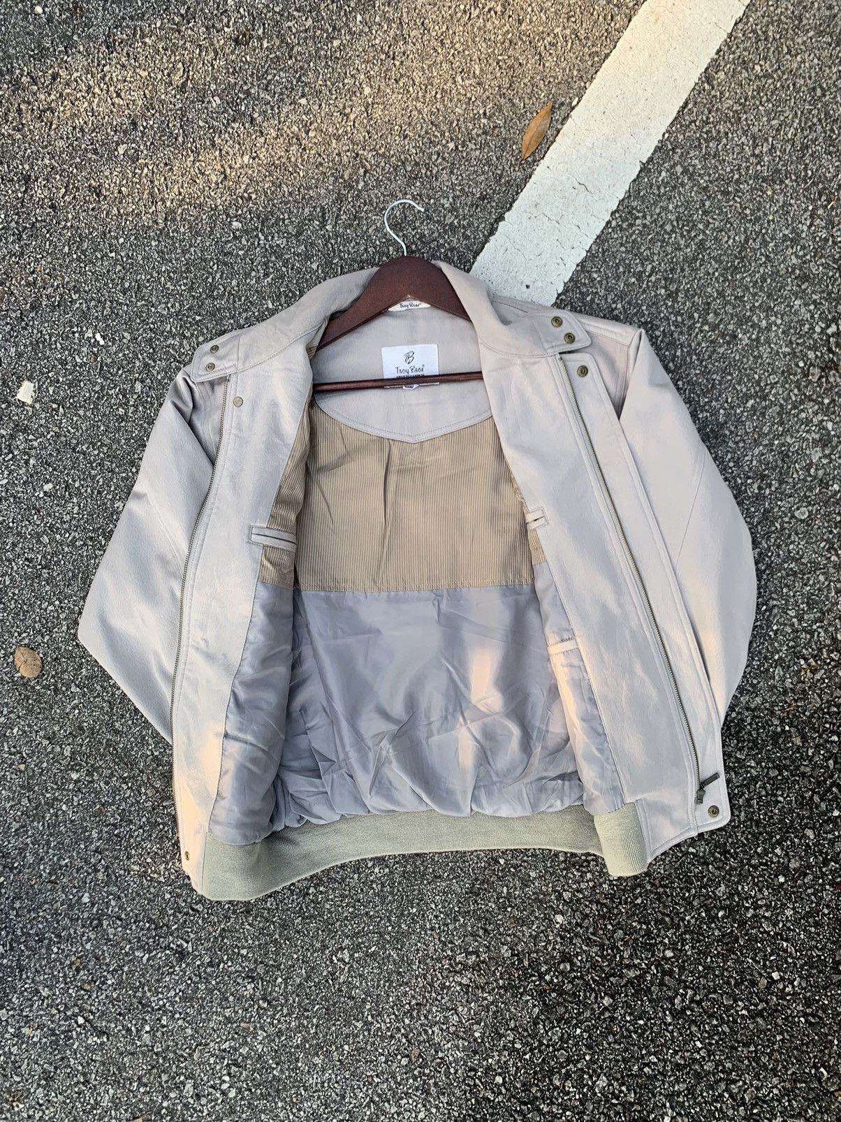 Vintage 🥷Vintage TROY BROS CALIFORNIA Bomber Jacket Size US L / EU 52-54 / 3 - 10 Thumbnail