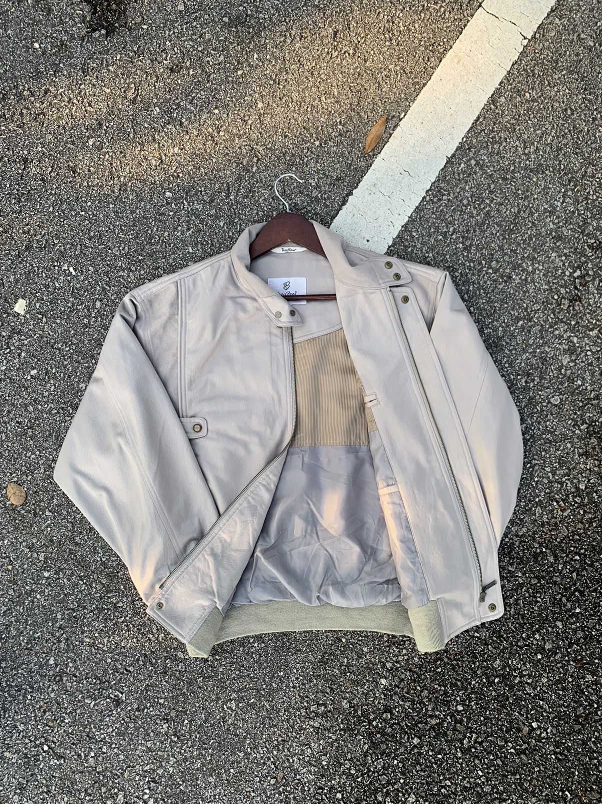 Vintage 🥷Vintage TROY BROS CALIFORNIA Bomber Jacket Size US L / EU 52-54 / 3 - 9 Thumbnail