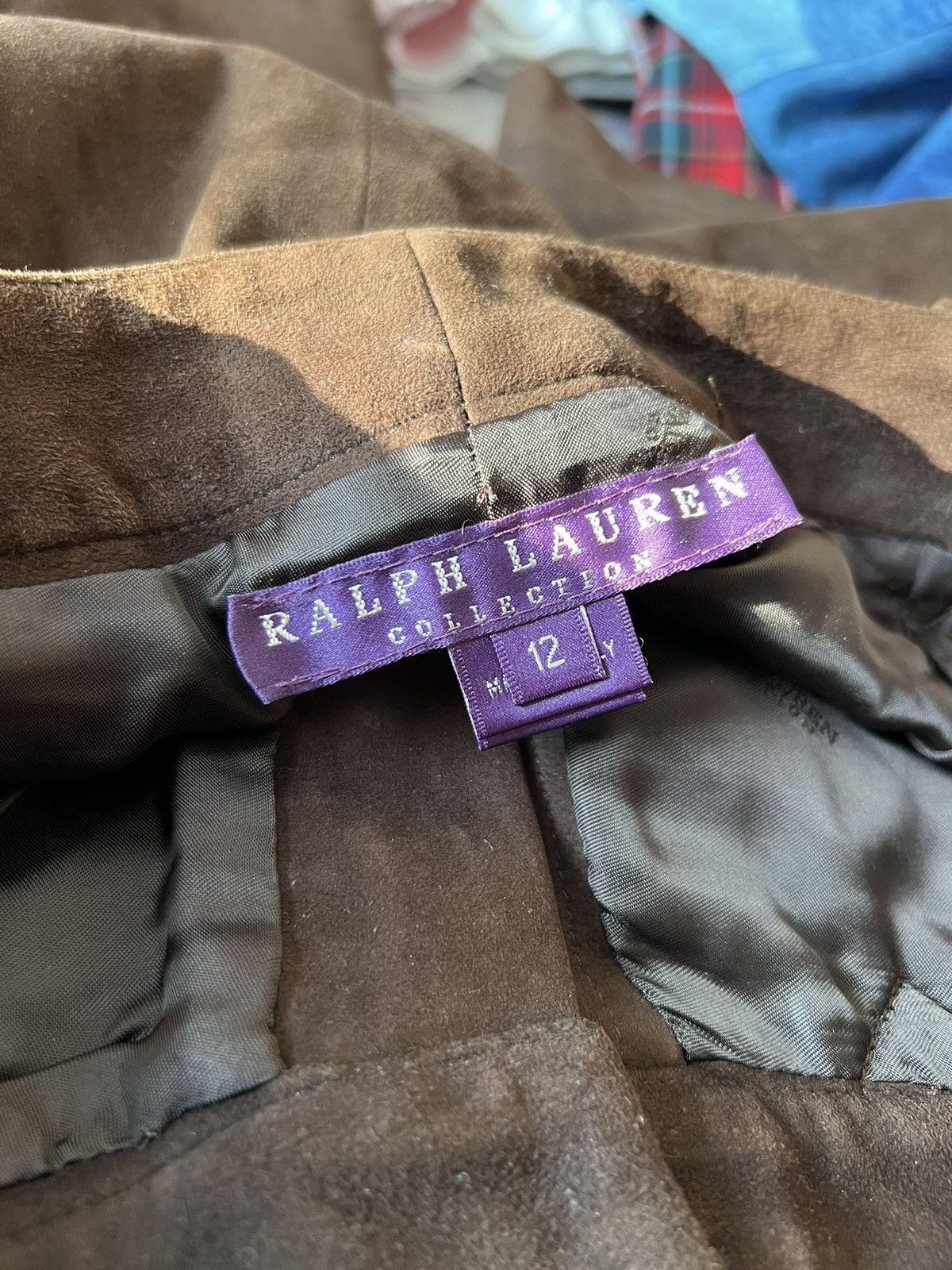 Polo Ralph Lauren Polo Ralph Lauren Purple Label Brown Lamb Suede Pants Size 34" / US 12 / IT 48 - 7 Thumbnail