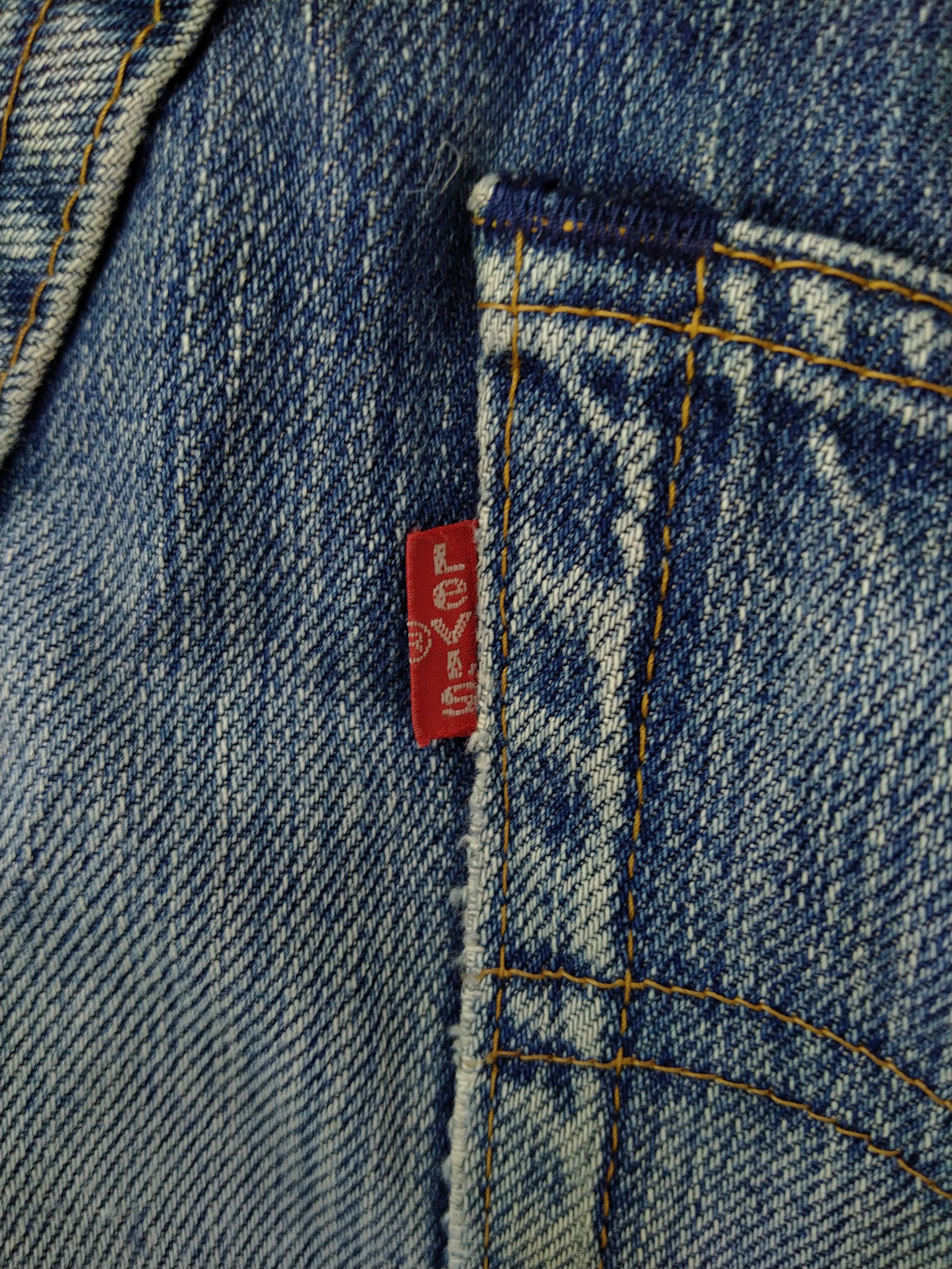 Levi's Blue Vintage Levi's 512 Distressed Denim 27x29 -JN183 Size US 27 - 15 Thumbnail