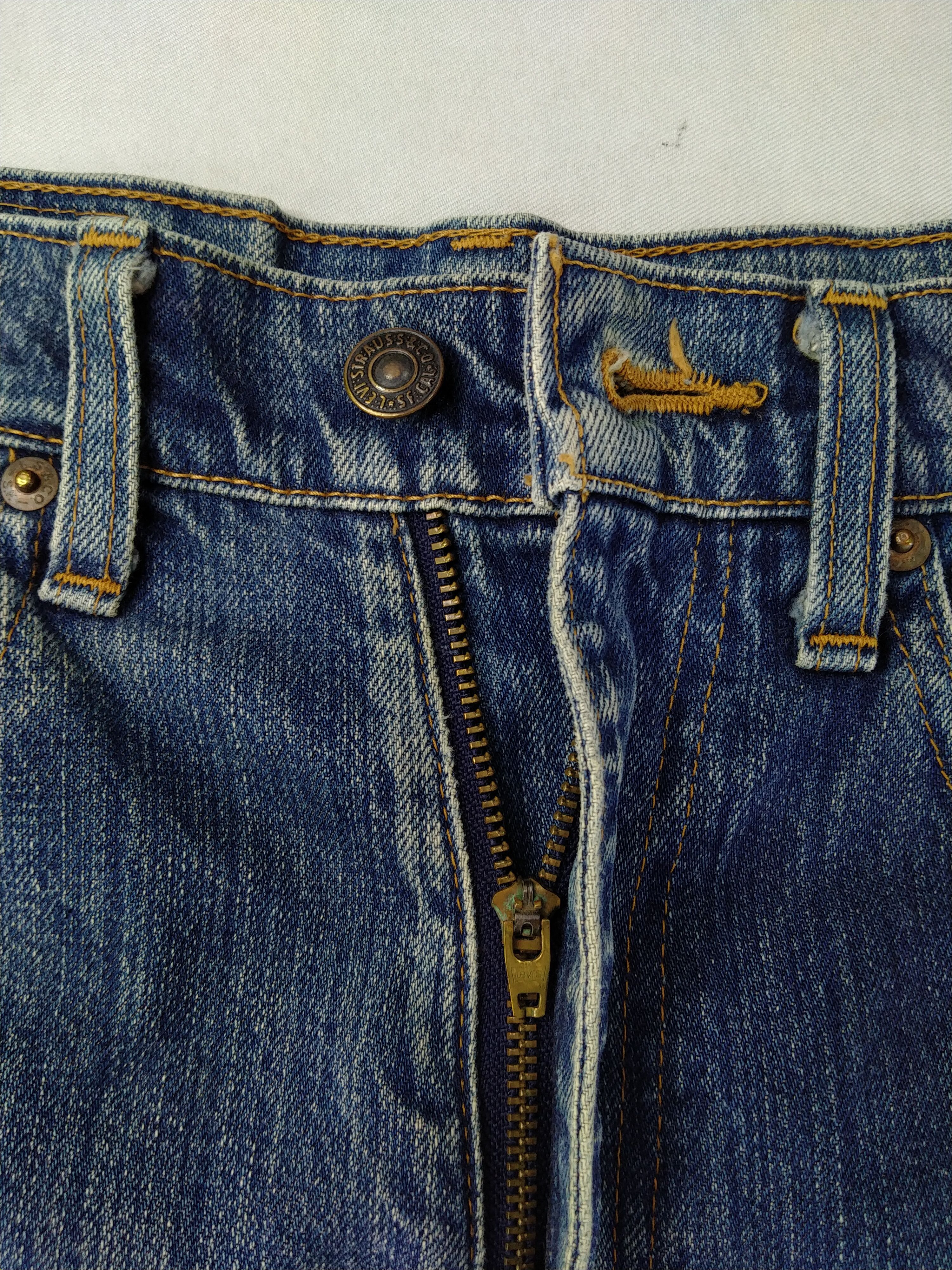 Levi's Blue Vintage Levi's 512 Distressed Denim 27x29 -JN183 Size US 27 - 7 Thumbnail