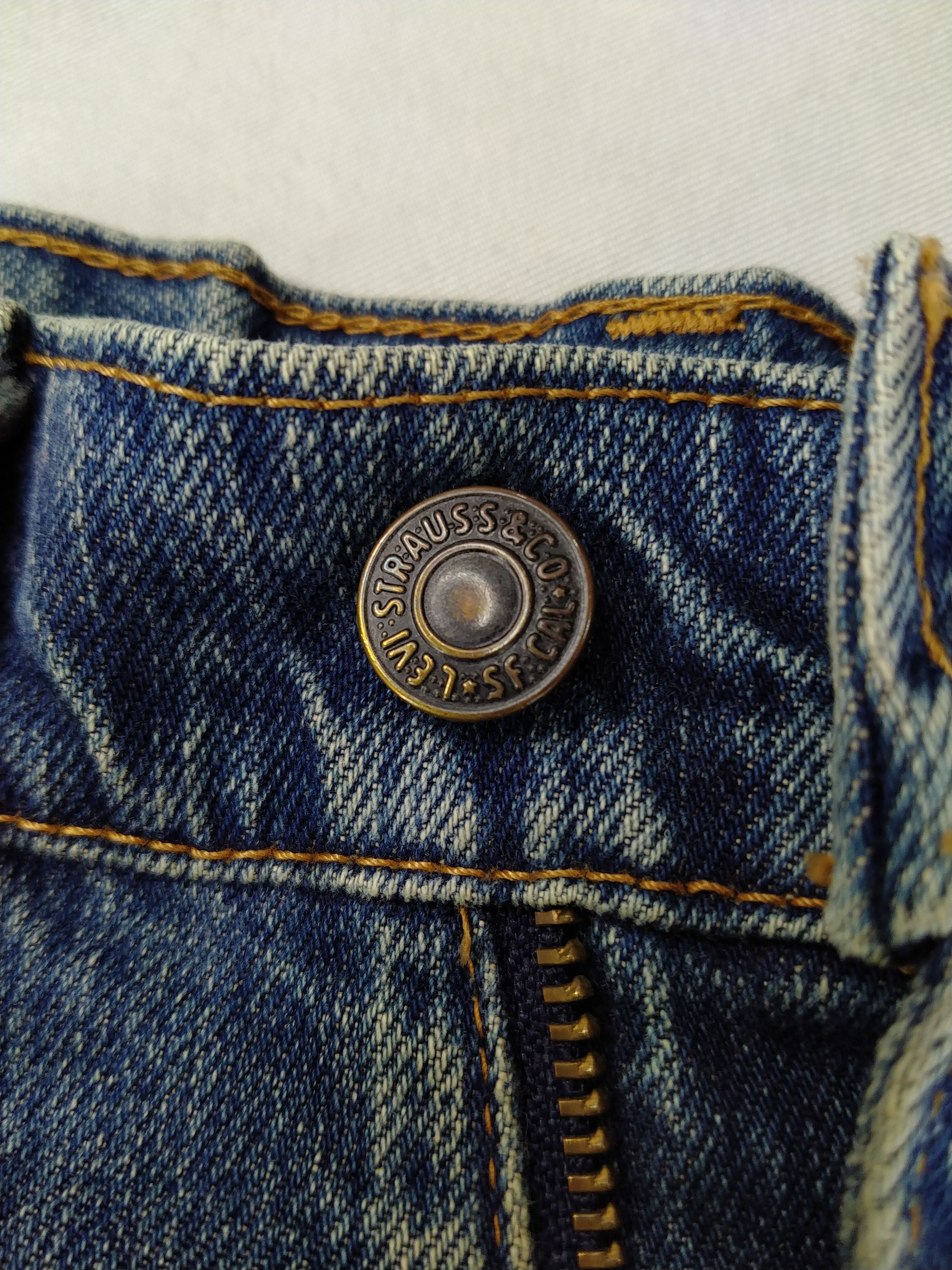 Levi's Blue Vintage Levi's 512 Distressed Denim 27x29 -JN183 Size US 27 - 9 Thumbnail