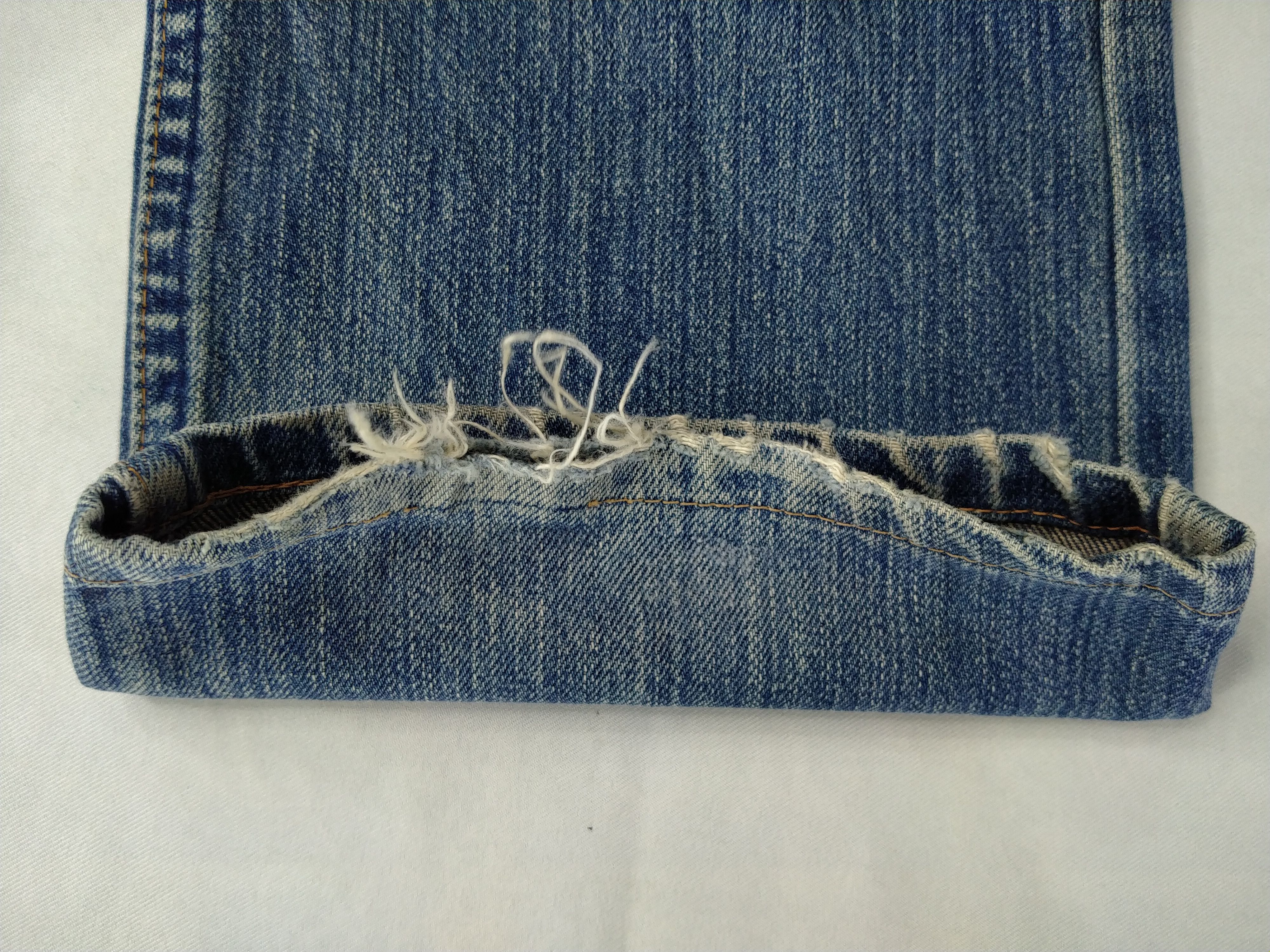 Levi's Blue Vintage Levi's 512 Distressed Denim 27x29 -JN183 Size US 27 - 19 Thumbnail