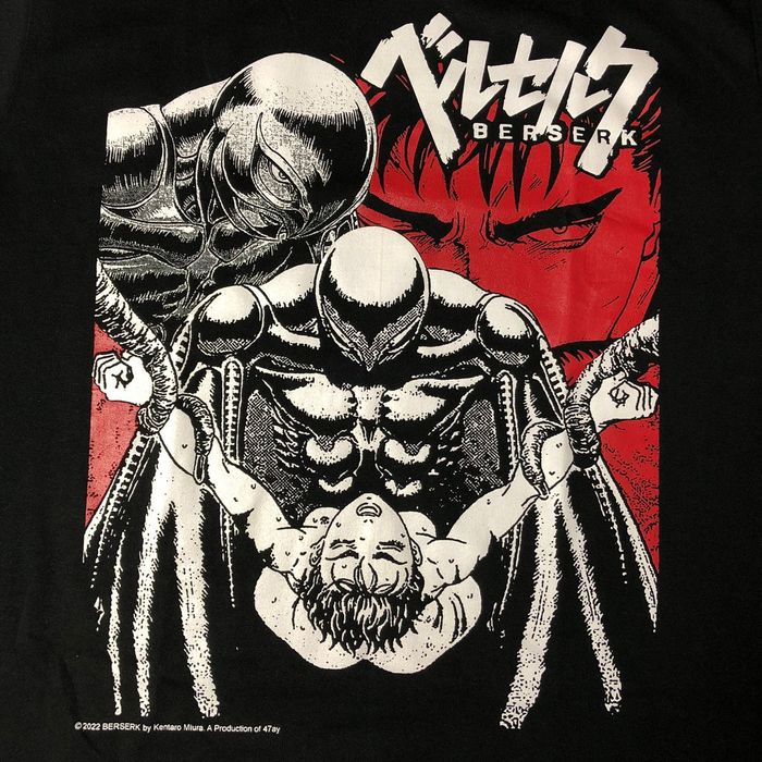 Vintage Rare Berserk Femto Griffith Anime Manga Bootleg T shirt XL