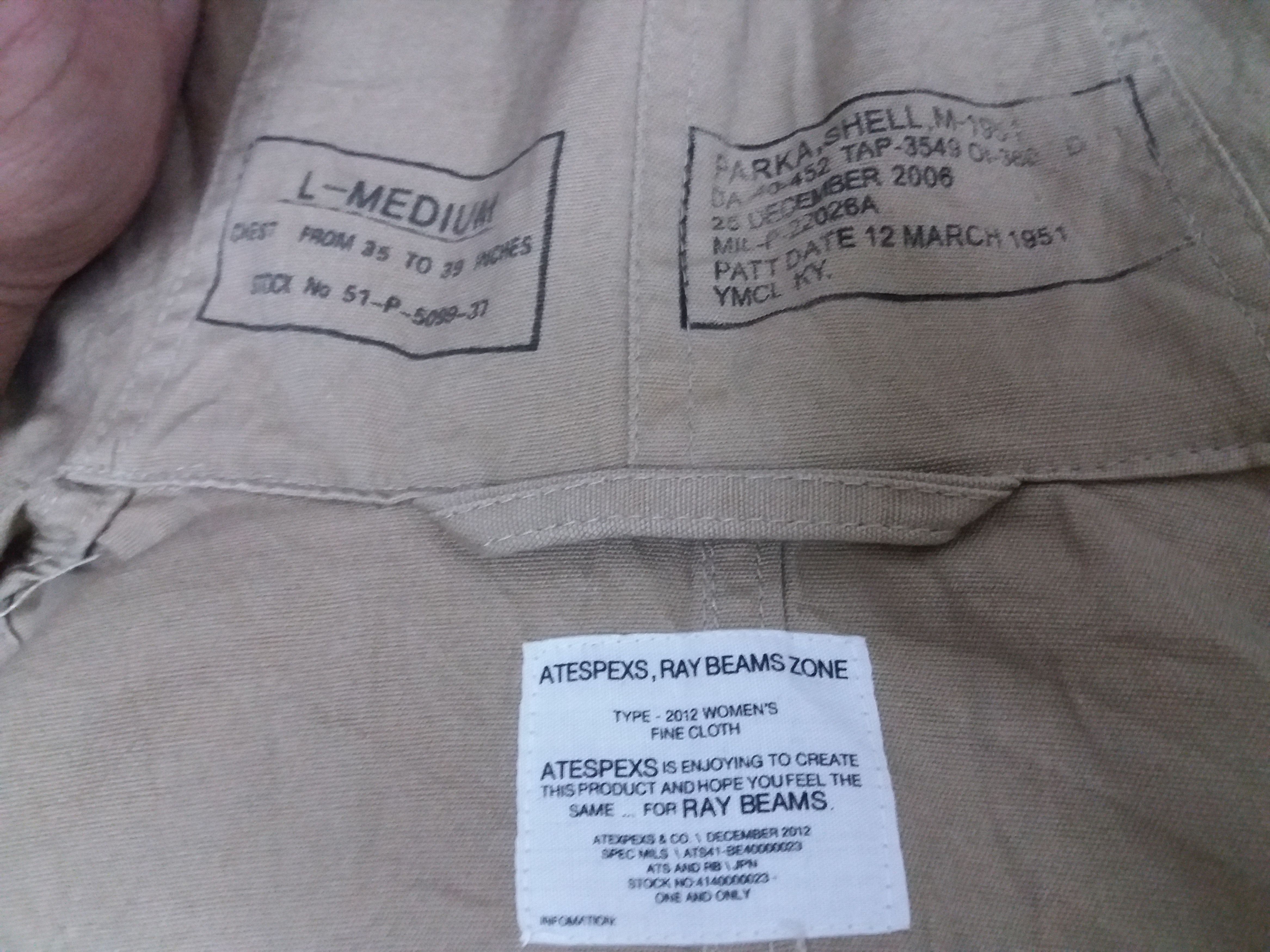 Beams Plus Ray Beams x Atespexs girly parkas Size US S / EU 44-46 / 1 - 5 Thumbnail