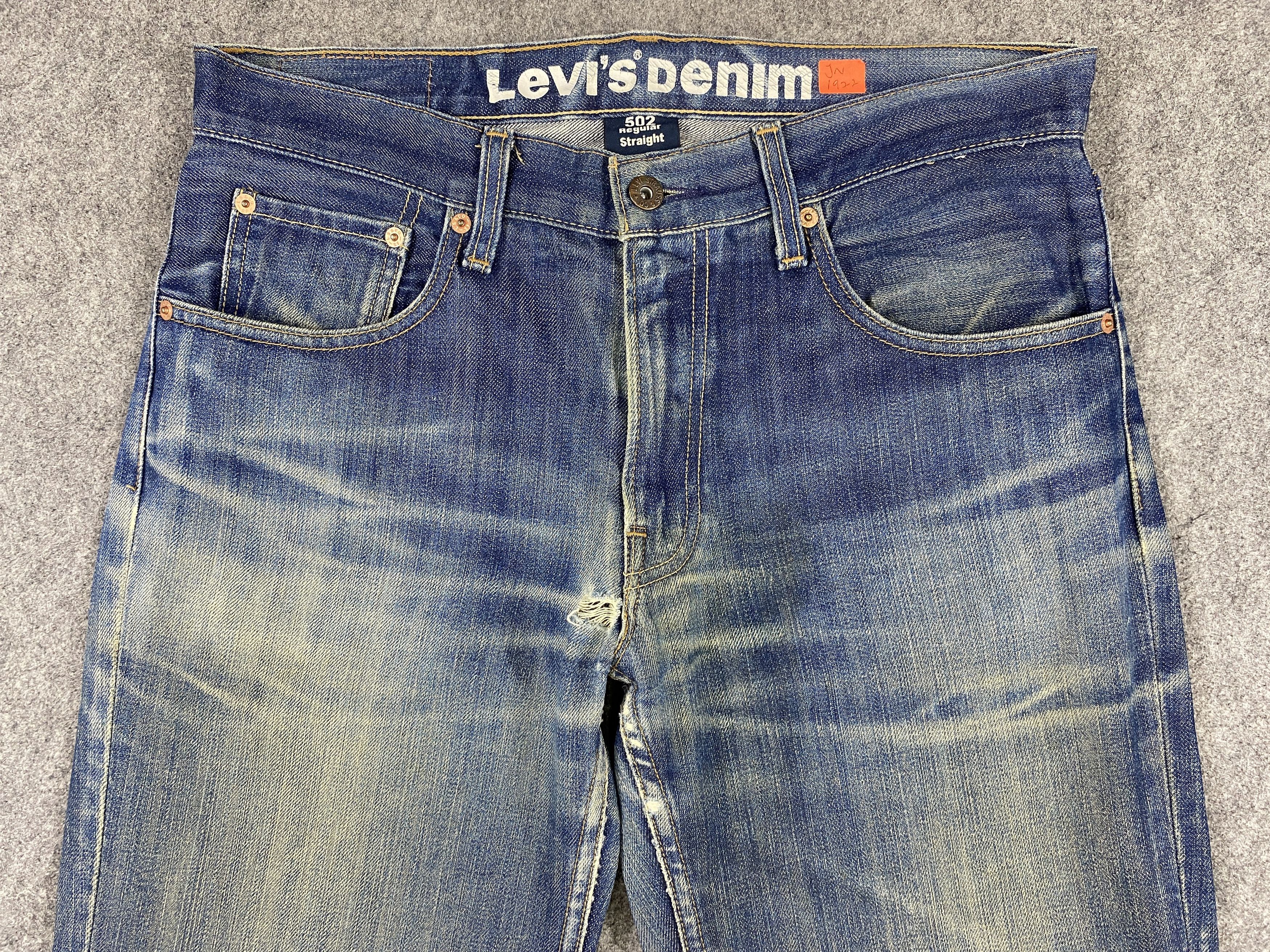 Levi's Distressed Blue Vintage Levi's 502 34x28.5 Denim -JN1922 Size US 34 / EU 50 - 3 Thumbnail