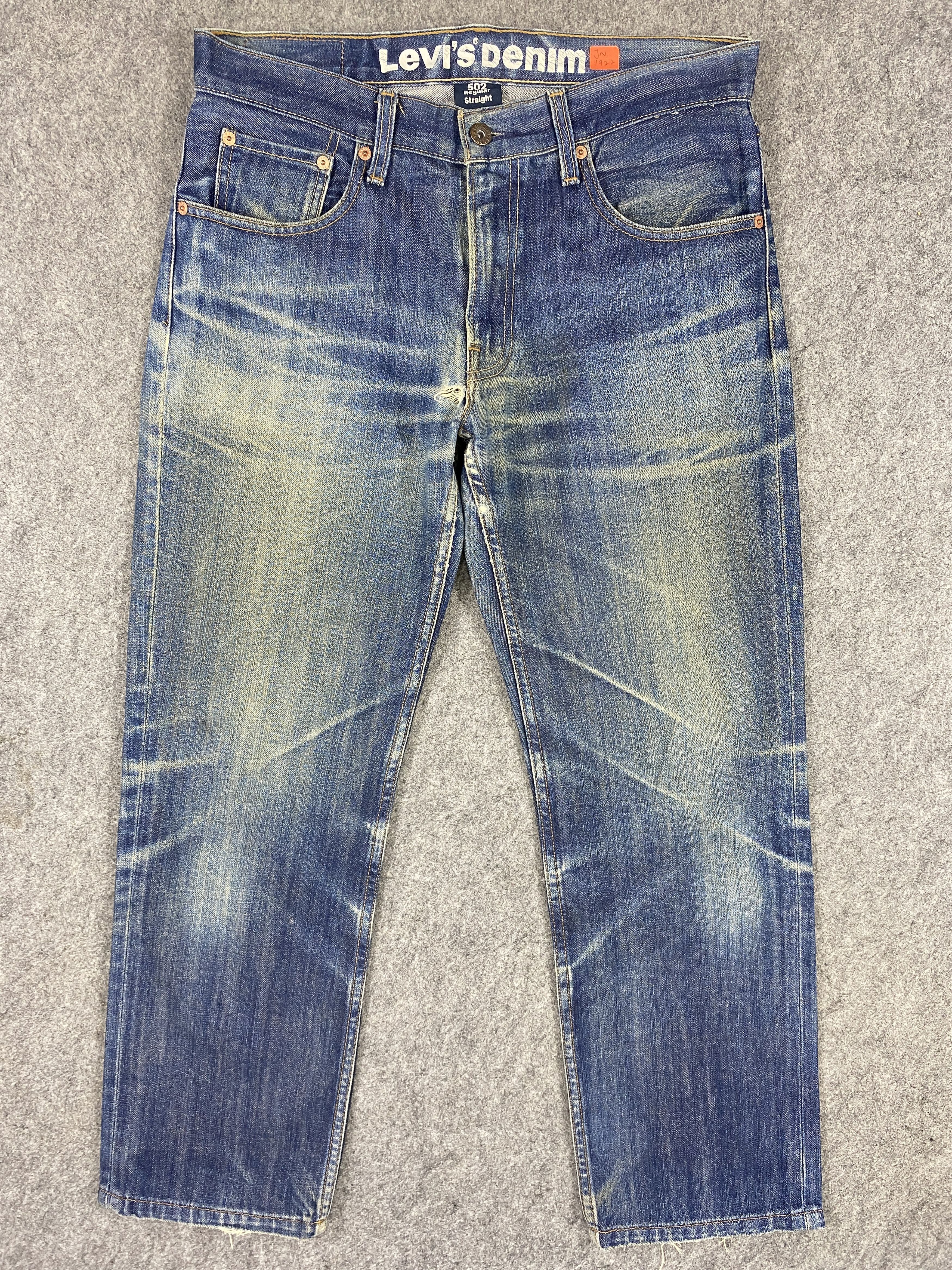 Levi's Distressed Blue Vintage Levi's 502 34x28.5 Denim -JN1922 Size US 34 / EU 50 - 1 Thumbnail