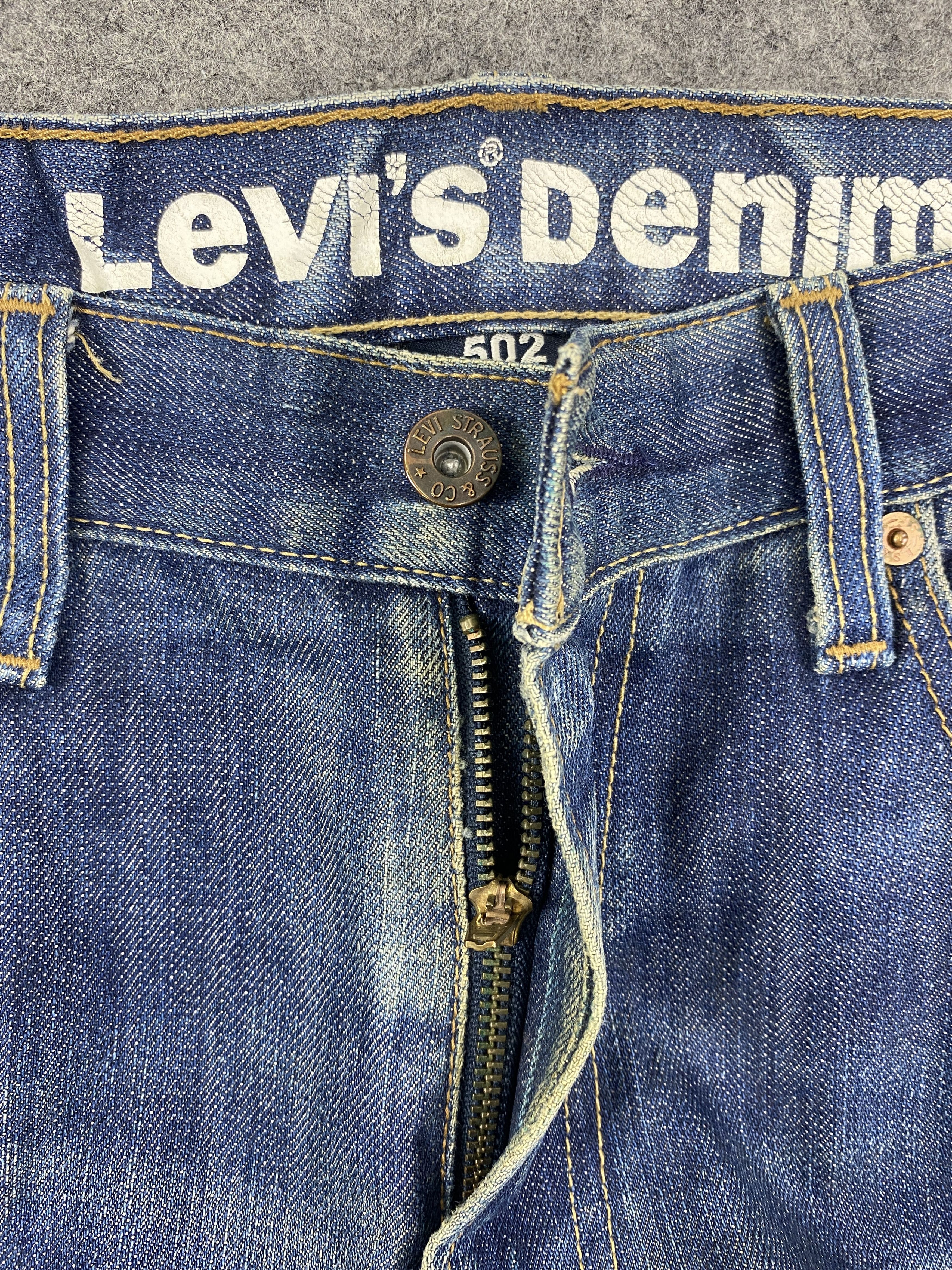 Levi's Distressed Blue Vintage Levi's 502 34x28.5 Denim -JN1922 Size US 34 / EU 50 - 6 Thumbnail