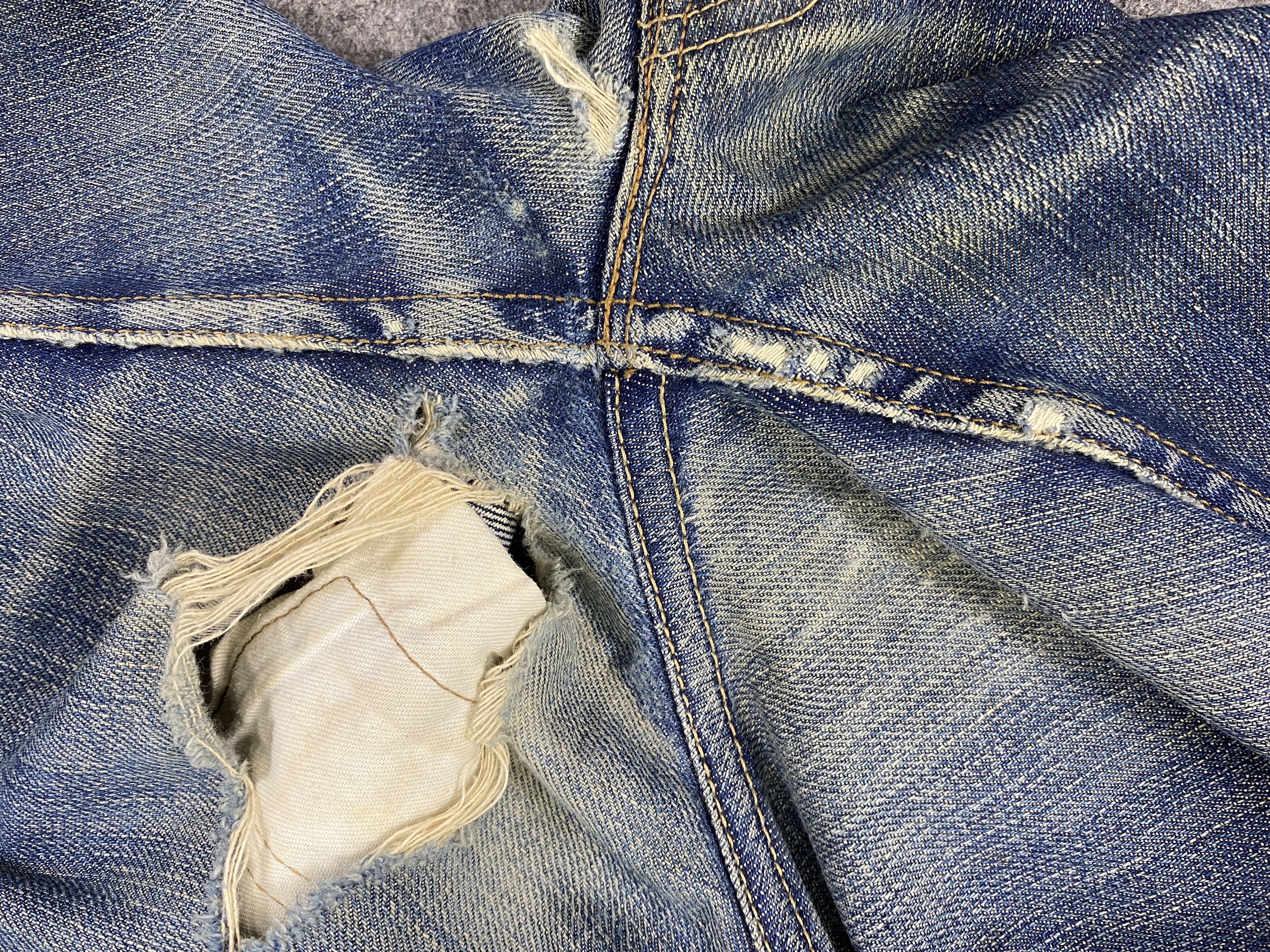 Levi's Distressed Blue Vintage Levi's 502 34x28.5 Denim -JN1922 Size US 34 / EU 50 - 10 Thumbnail