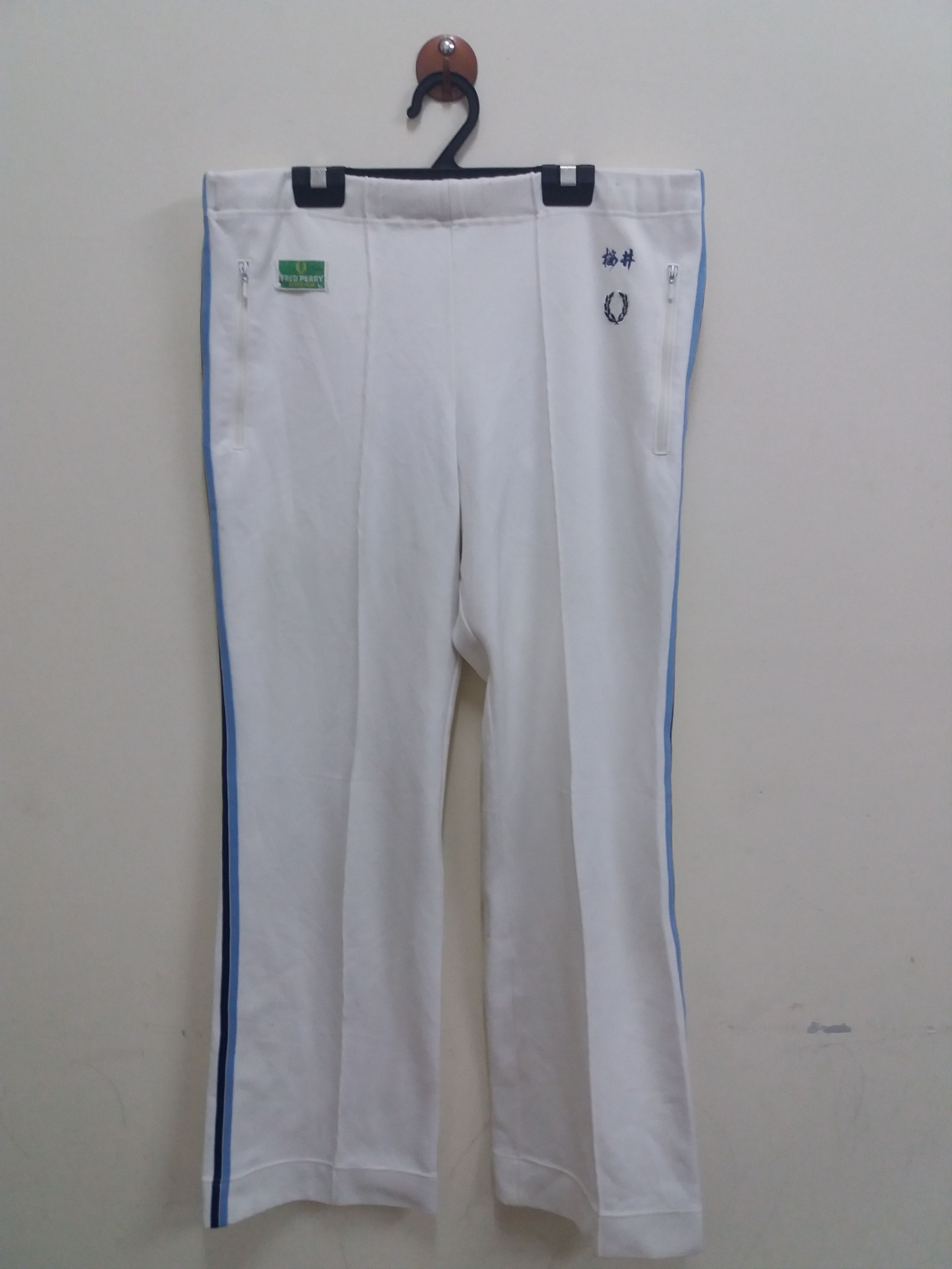 Fred Perry Vintage rare fred perry sportswear track bottom sizeL Size US 33 - 1 Thumbnail