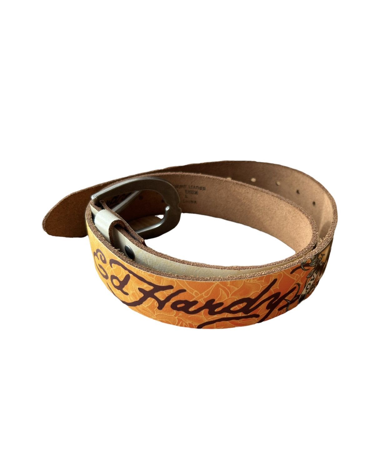 Ed Hardy Leather Belt