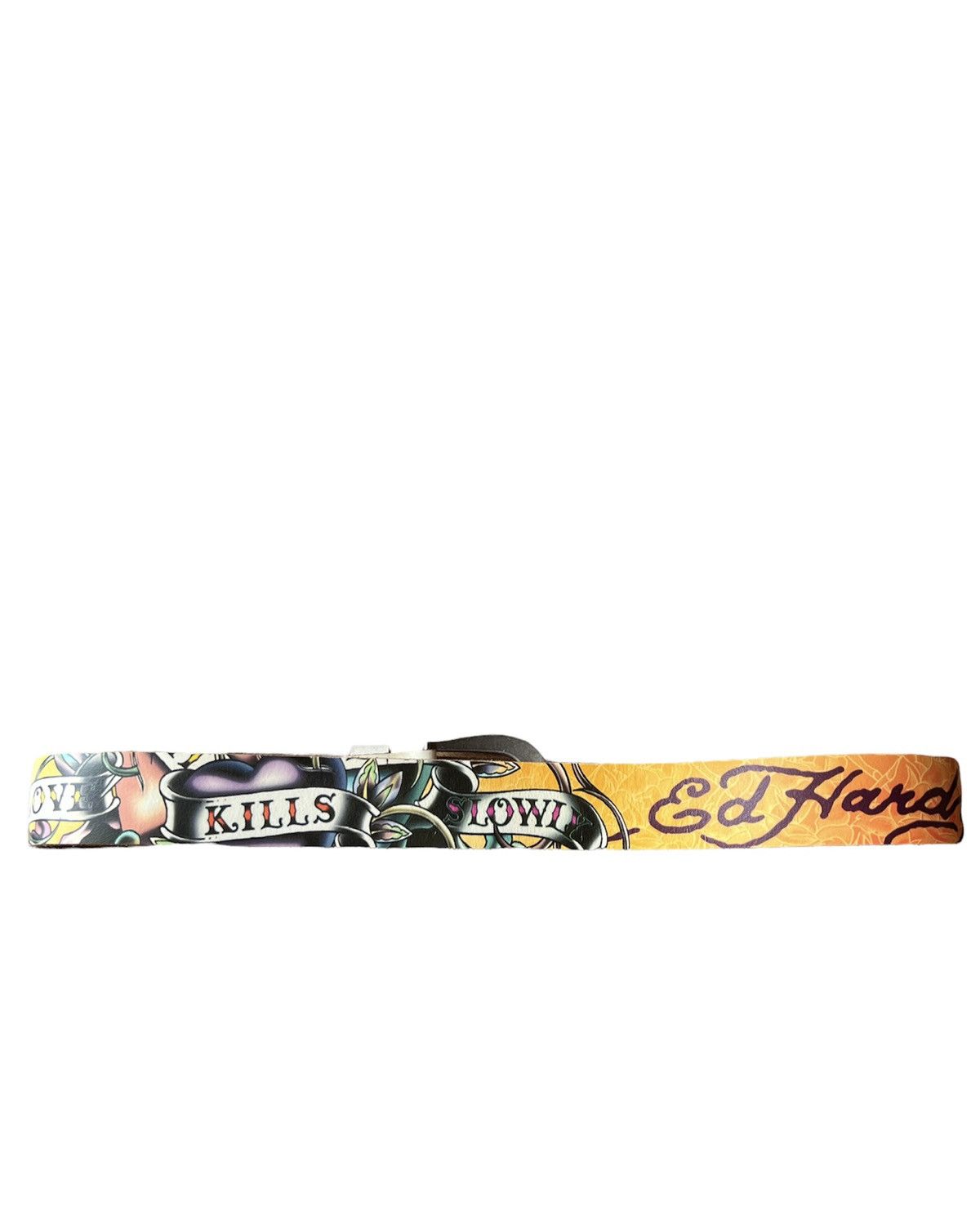 Ed Hardy Leather Belt