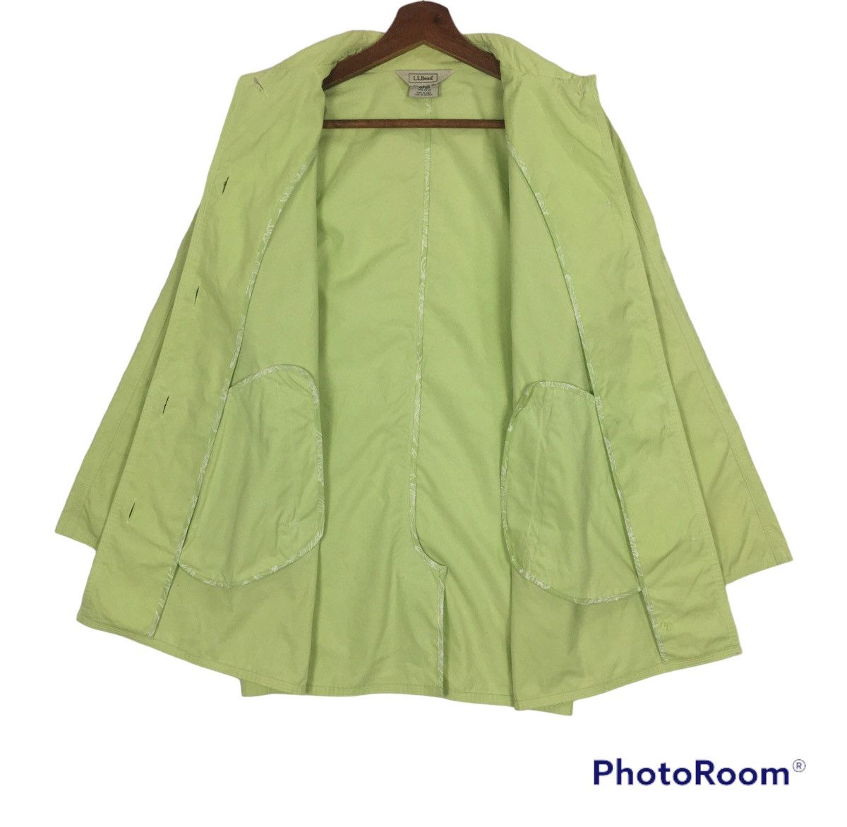 L.L. Bean LL BEAN Woman Patite Blazer Coat Buttom light Jacket Size S / US 4 / IT 40 - 3 Thumbnail