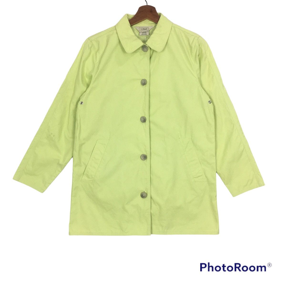 L.L. Bean LL BEAN Woman Patite Blazer Coat Buttom light Jacket Size S / US 4 / IT 40 - 1 Thumbnail