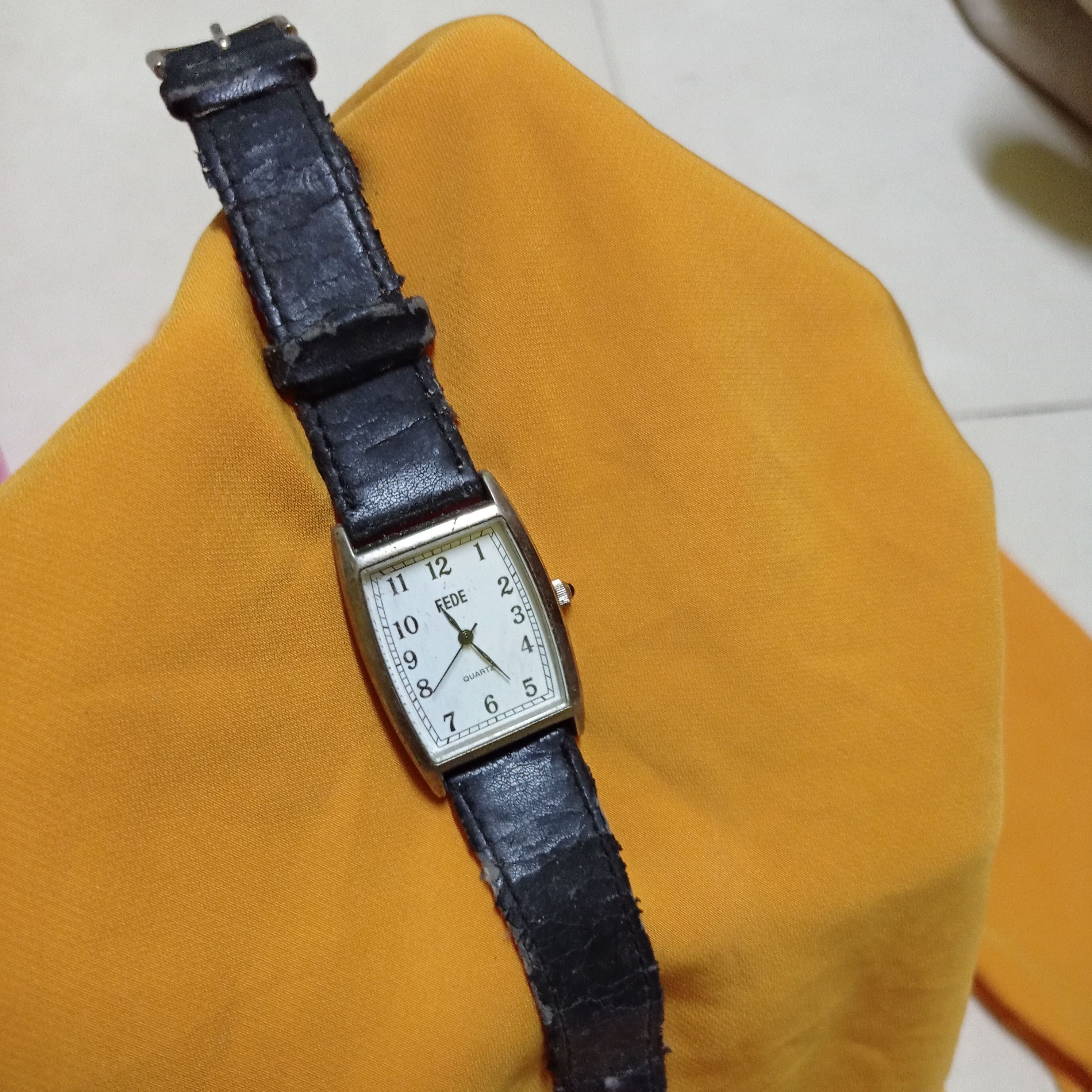 Japanese Brand Retro FEDE QUARTZ WATCH ❌ JAPAN ENGINE (Vintage Authentic) Size ONE SIZE - 4 Thumbnail