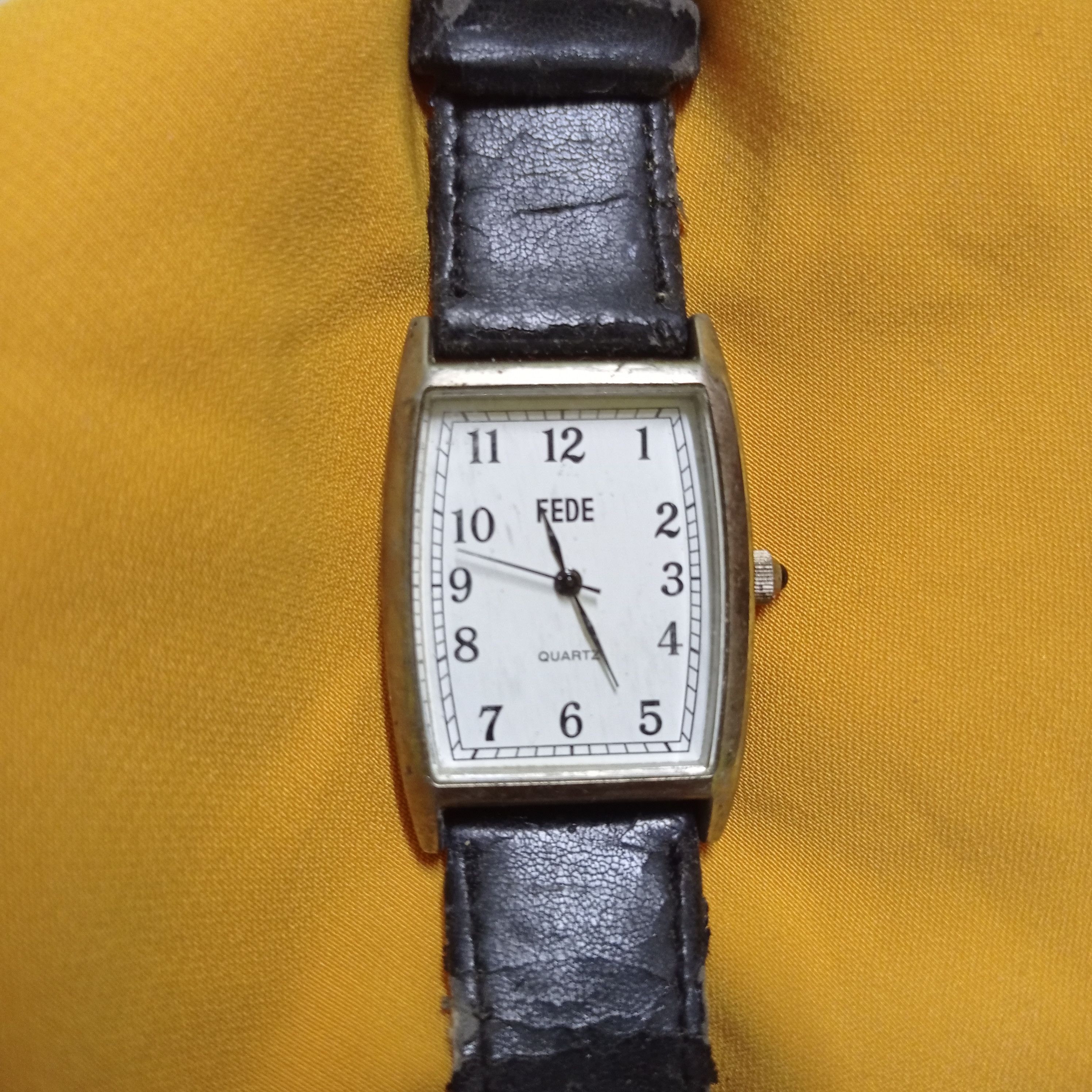 Japanese Brand Retro FEDE QUARTZ WATCH ❌ JAPAN ENGINE (Vintage Authentic) Size ONE SIZE - 2 Thumbnail