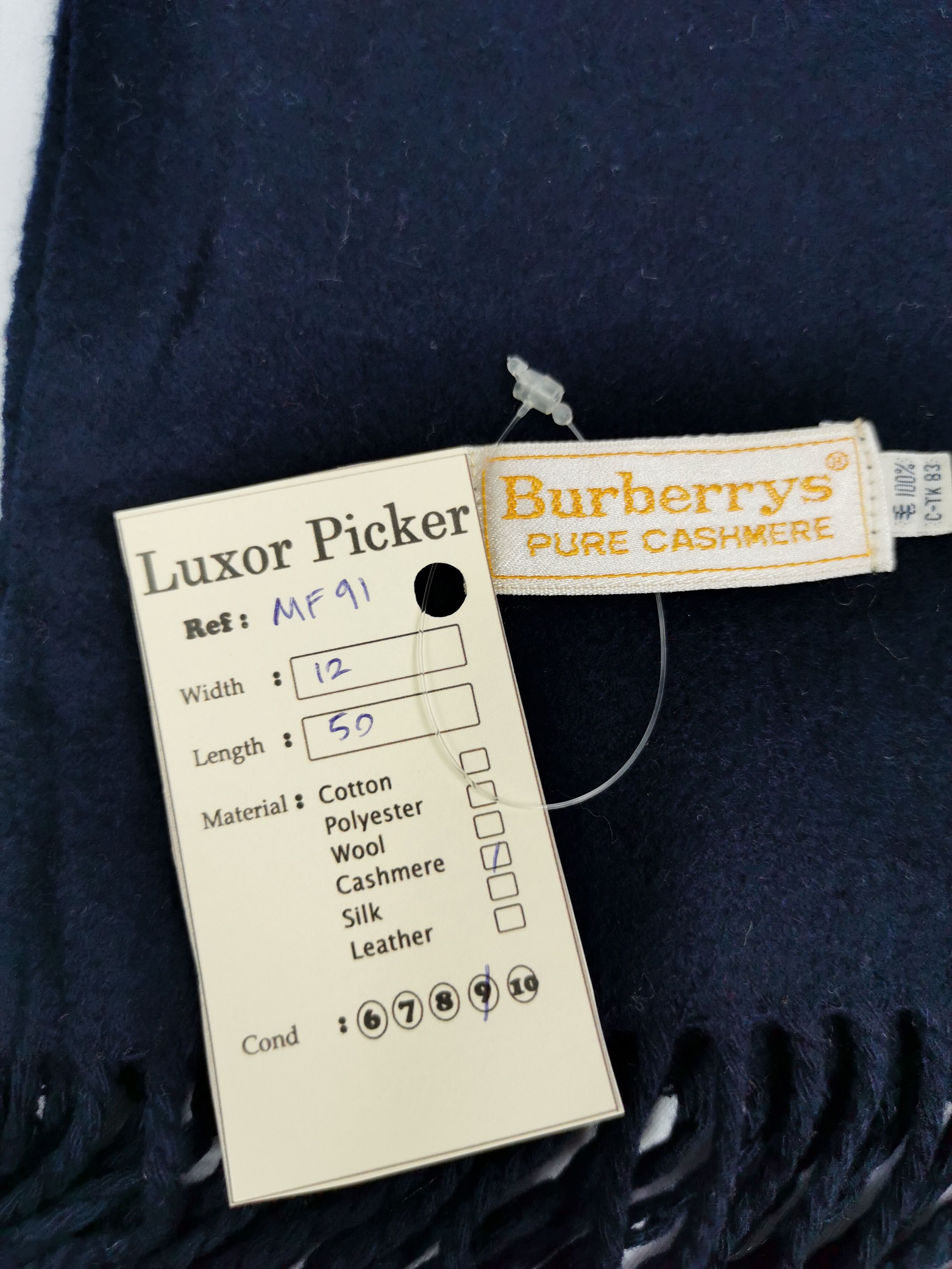 Burberry Burberry scarf muffler cashmere Size ONE SIZE - 4 Thumbnail