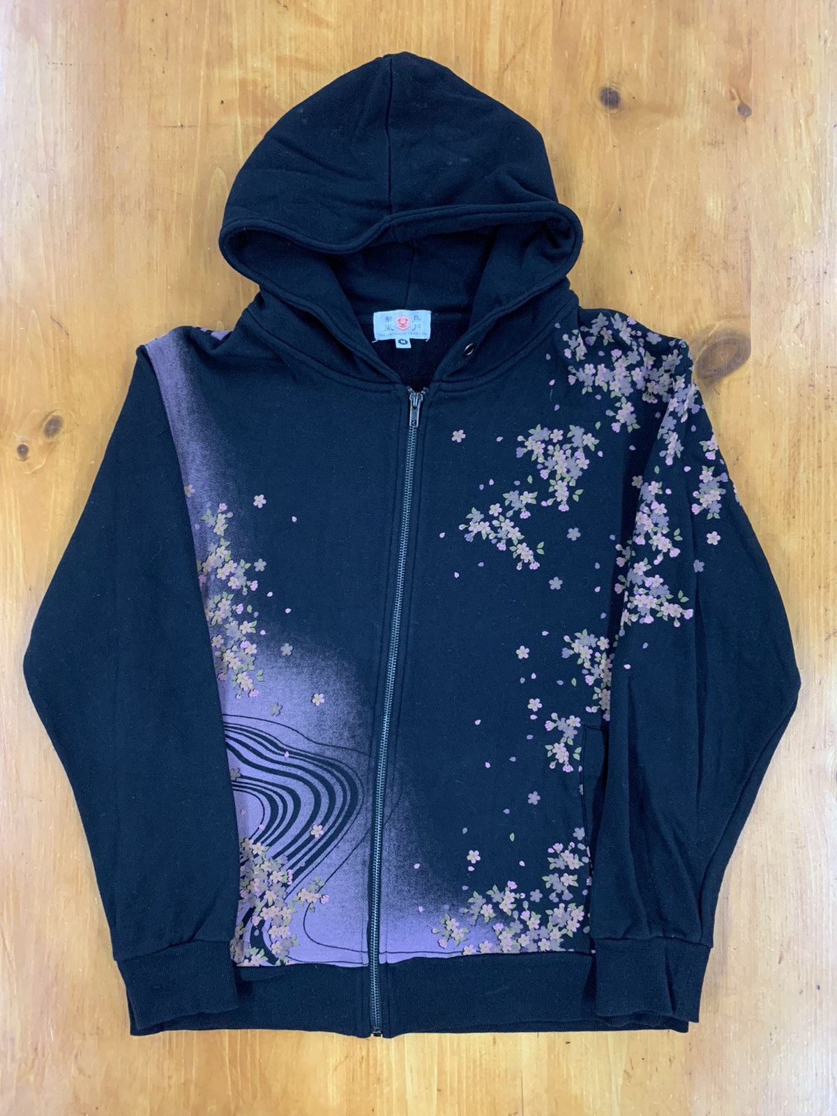 Japanese Brand Vintage Japanese Golden Phoenix Zip-Up Hoodie Size US M / EU 48-50 / 2 - 1 Thumbnail