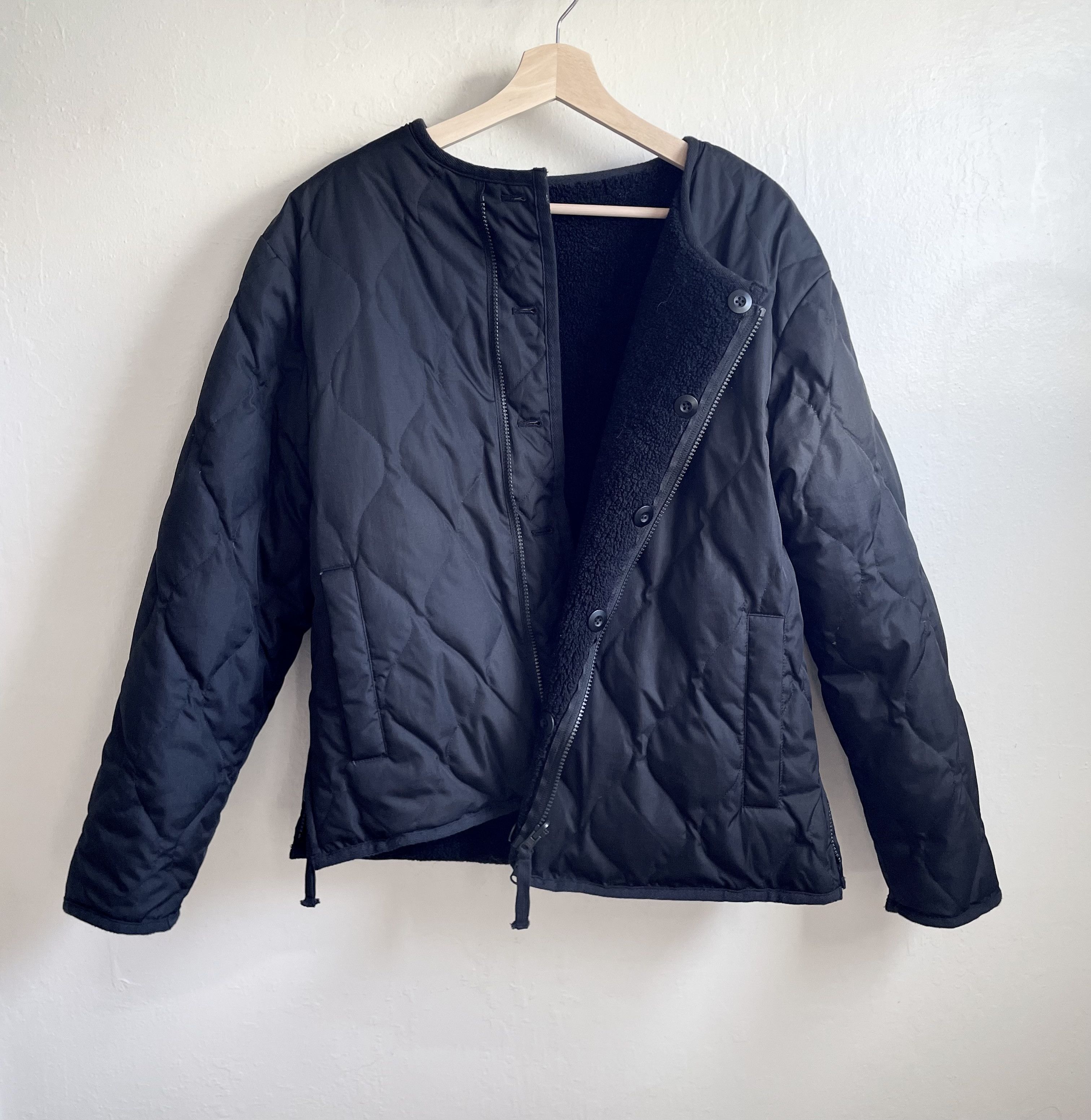 Japanese Brand × TAION Taion Black Reversible Military Liner Jacket Size US S / EU 44-46 / 1 - 1 Thumbnail