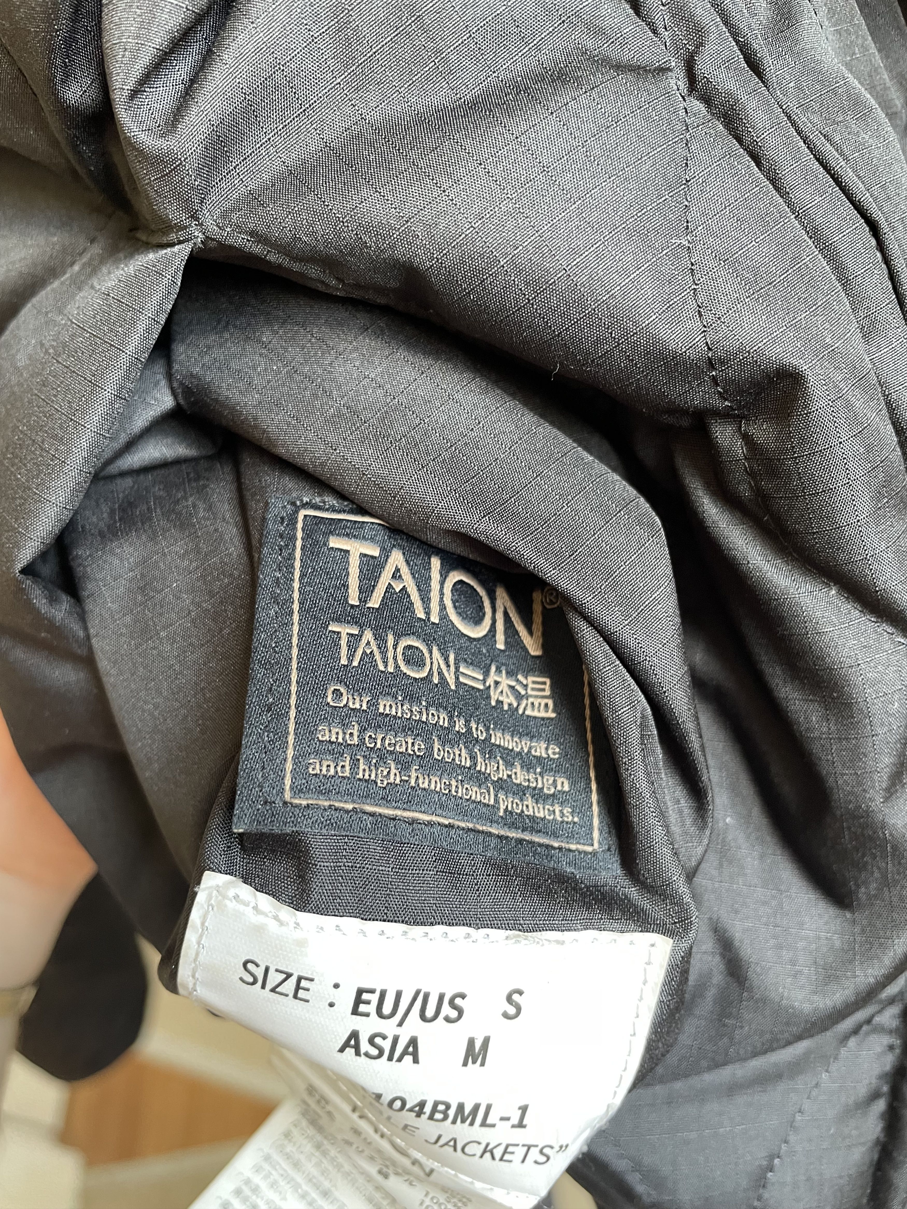 Japanese Brand × TAION Taion Black Reversible Military Liner Jacket Size US S / EU 44-46 / 1 - 4 Thumbnail
