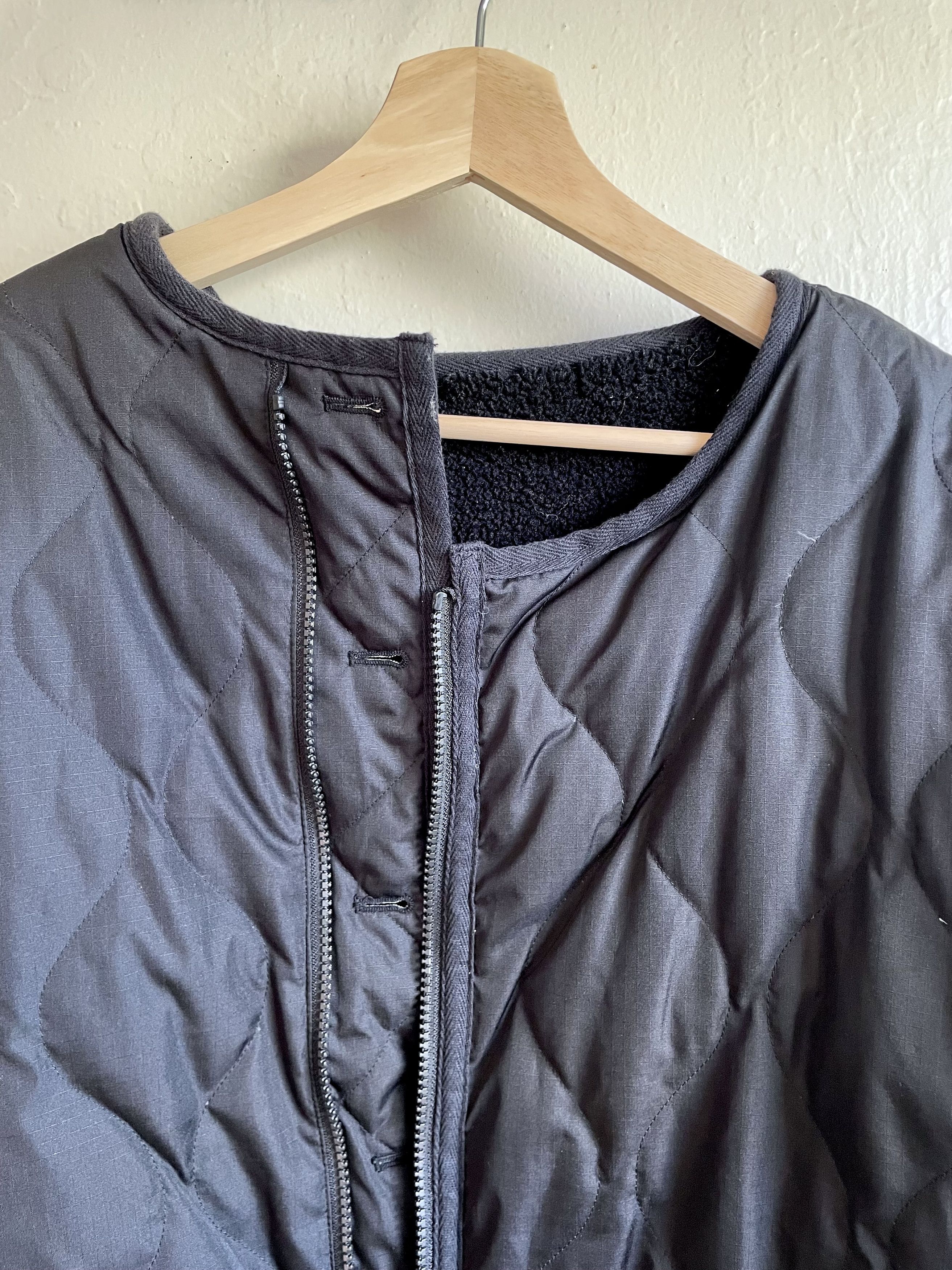 Japanese Brand × TAION Taion Black Reversible Military Liner Jacket Size US S / EU 44-46 / 1 - 2 Thumbnail