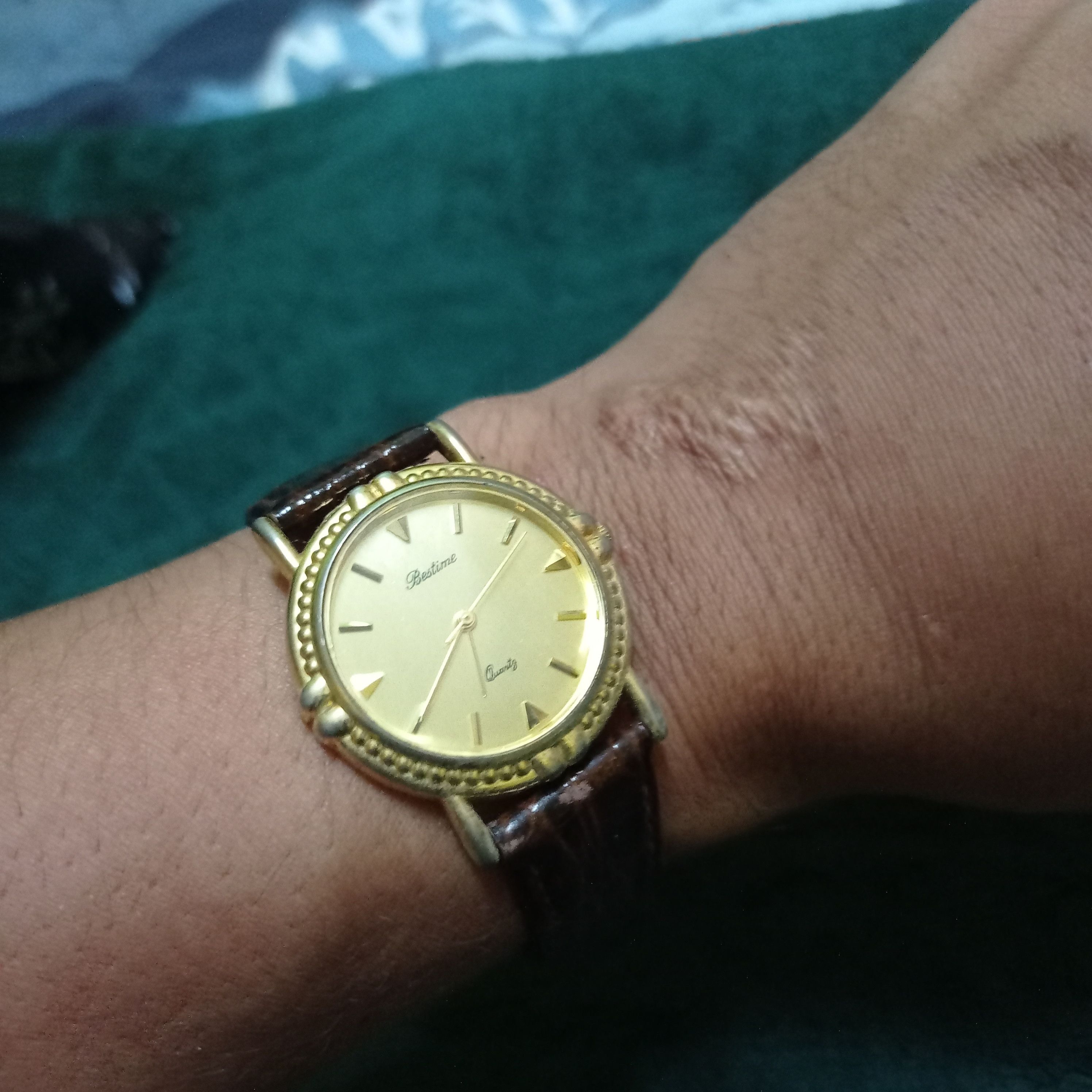Japanese Brand Retro Old watch by BESTIME QUARTZ ❌ JAPANESE WATCH Size ONE SIZE - 4 Thumbnail