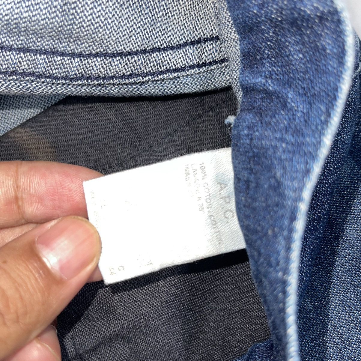 A.P.C. A.P.C Straight Cut Denim Jeans Size US 29 - 6 Thumbnail