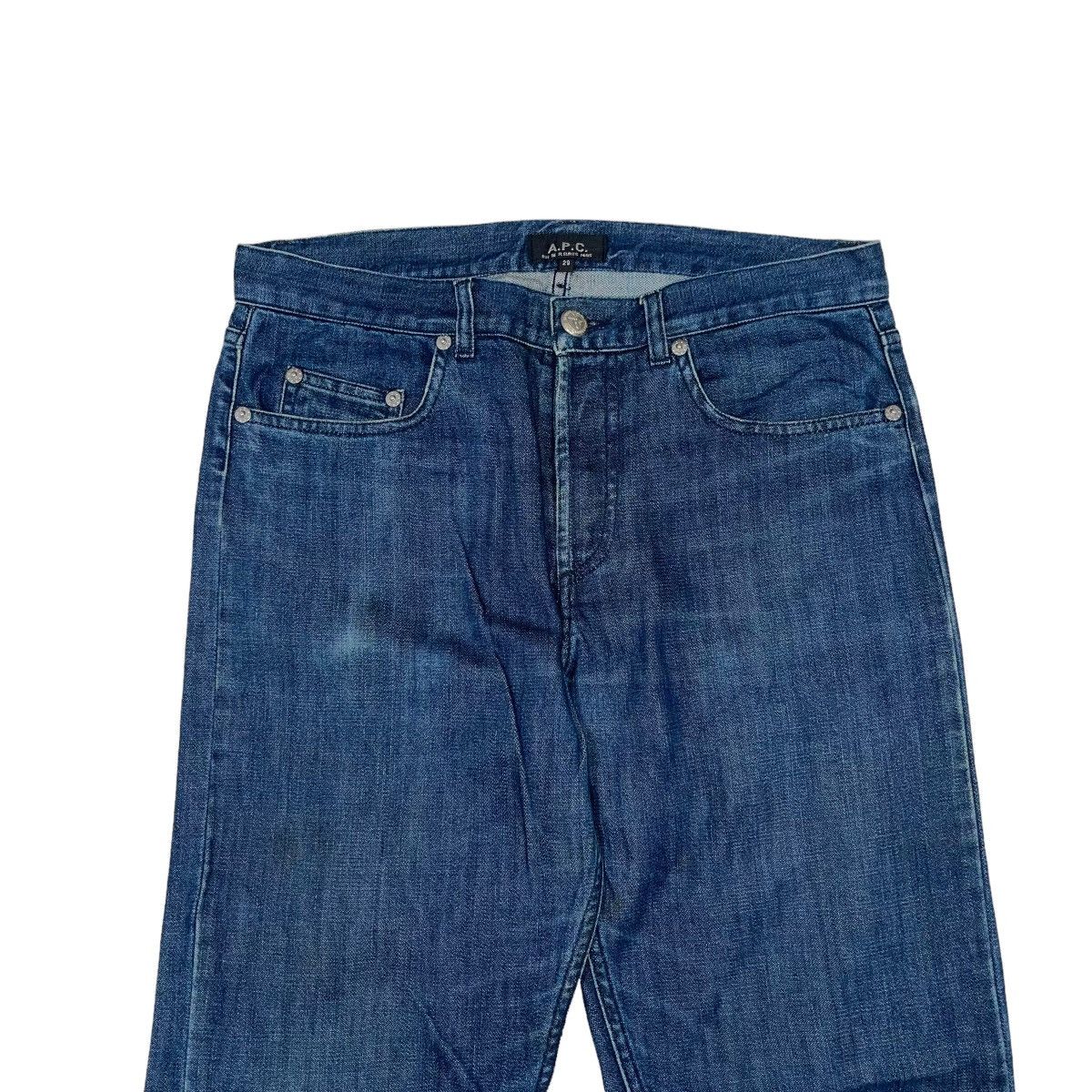 A.P.C. A.P.C Straight Cut Denim Jeans Size US 29 - 3 Thumbnail