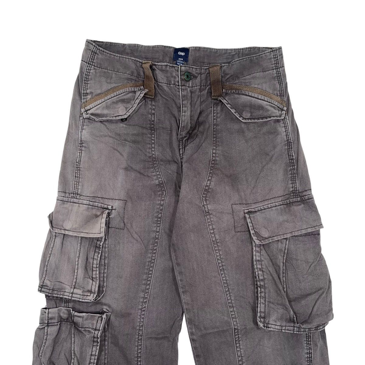 Gap × Vintage Vintage Y2K Gap Tactical Sun Faded Cargo Pants Size US 28 / EU 44 - 2 Thumbnail