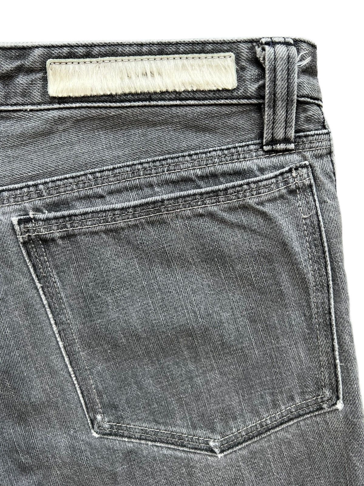 Vintage Jun Takahashi Denim Jeans Jun Men Grey Denim Jeans 29x27.5 Size US 29 - 6 Thumbnail