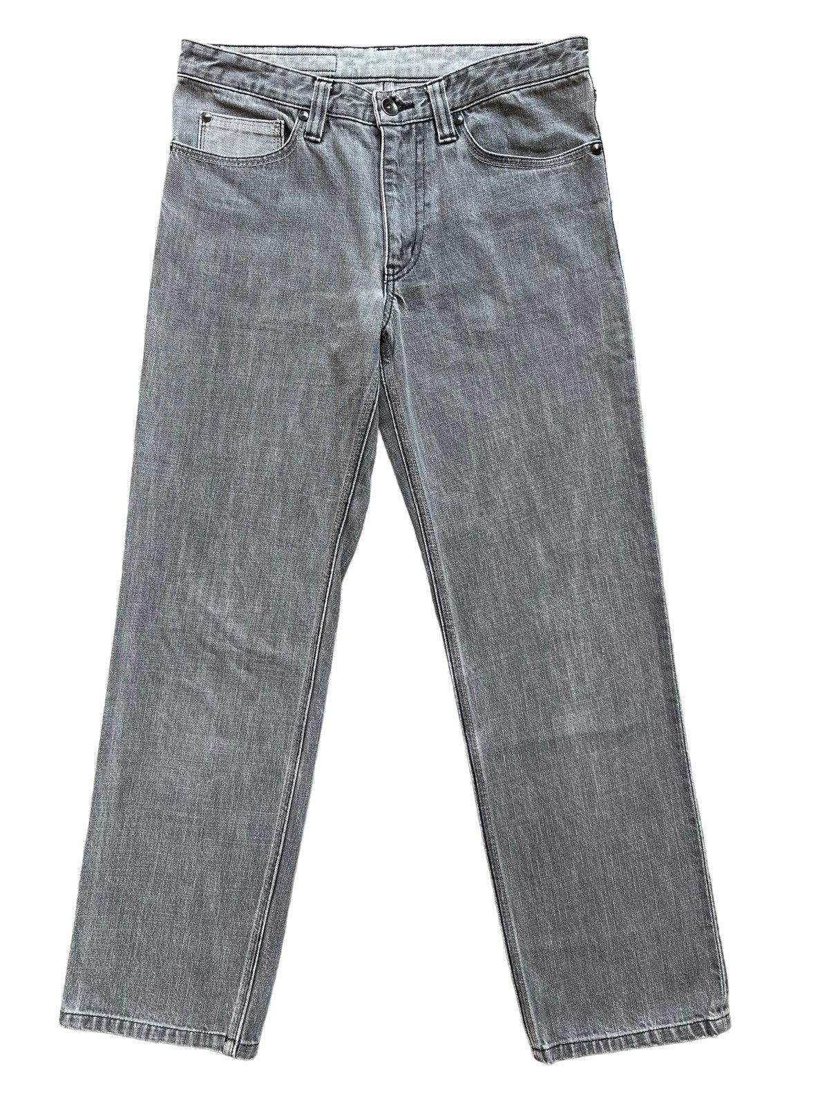 Vintage Jun Takahashi Denim Jeans Jun Men Grey Denim Jeans 29x27.5 Size US 29 - 1 Thumbnail