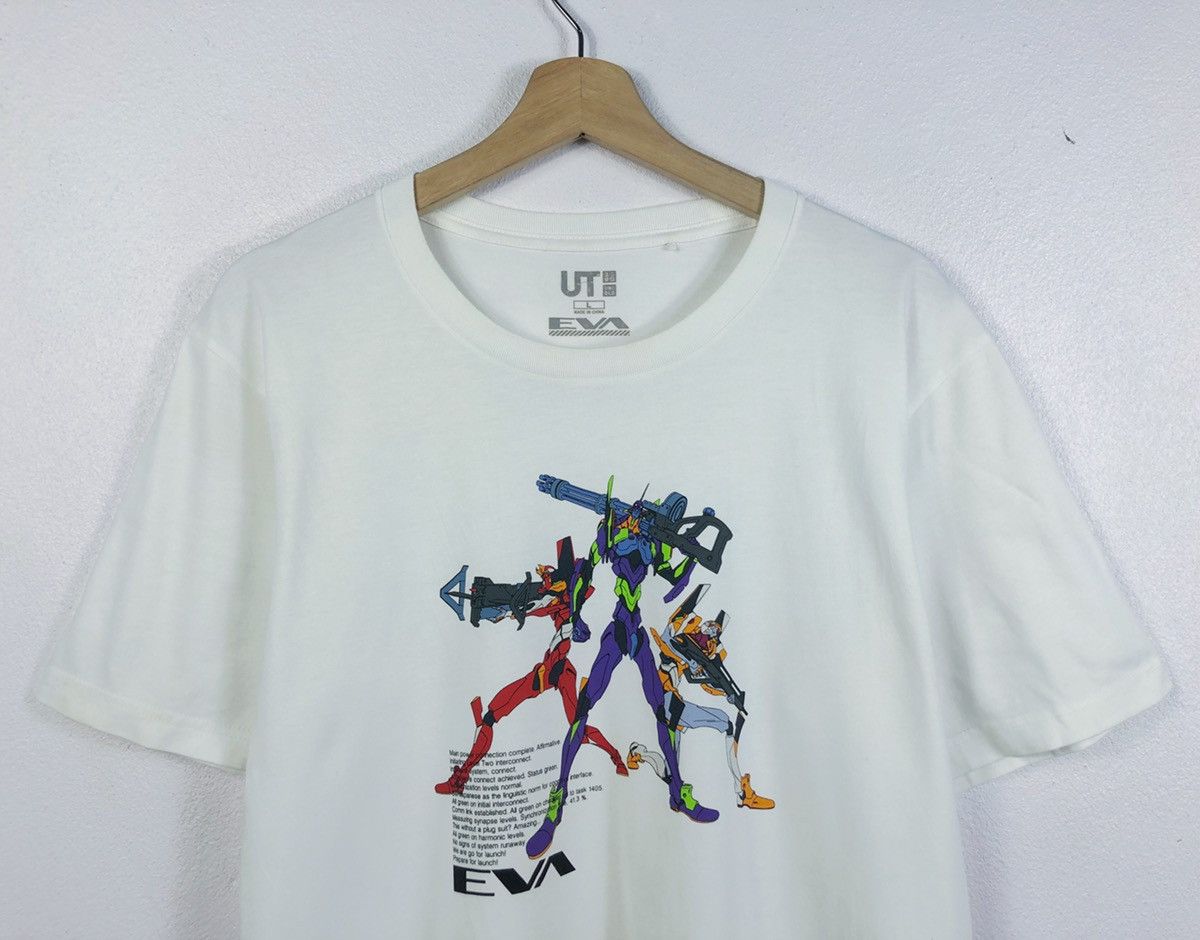 Anime Rare Uniqlo X Evangelion Tee Size US L / EU 52-54 / 3 - 2 Thumbnail