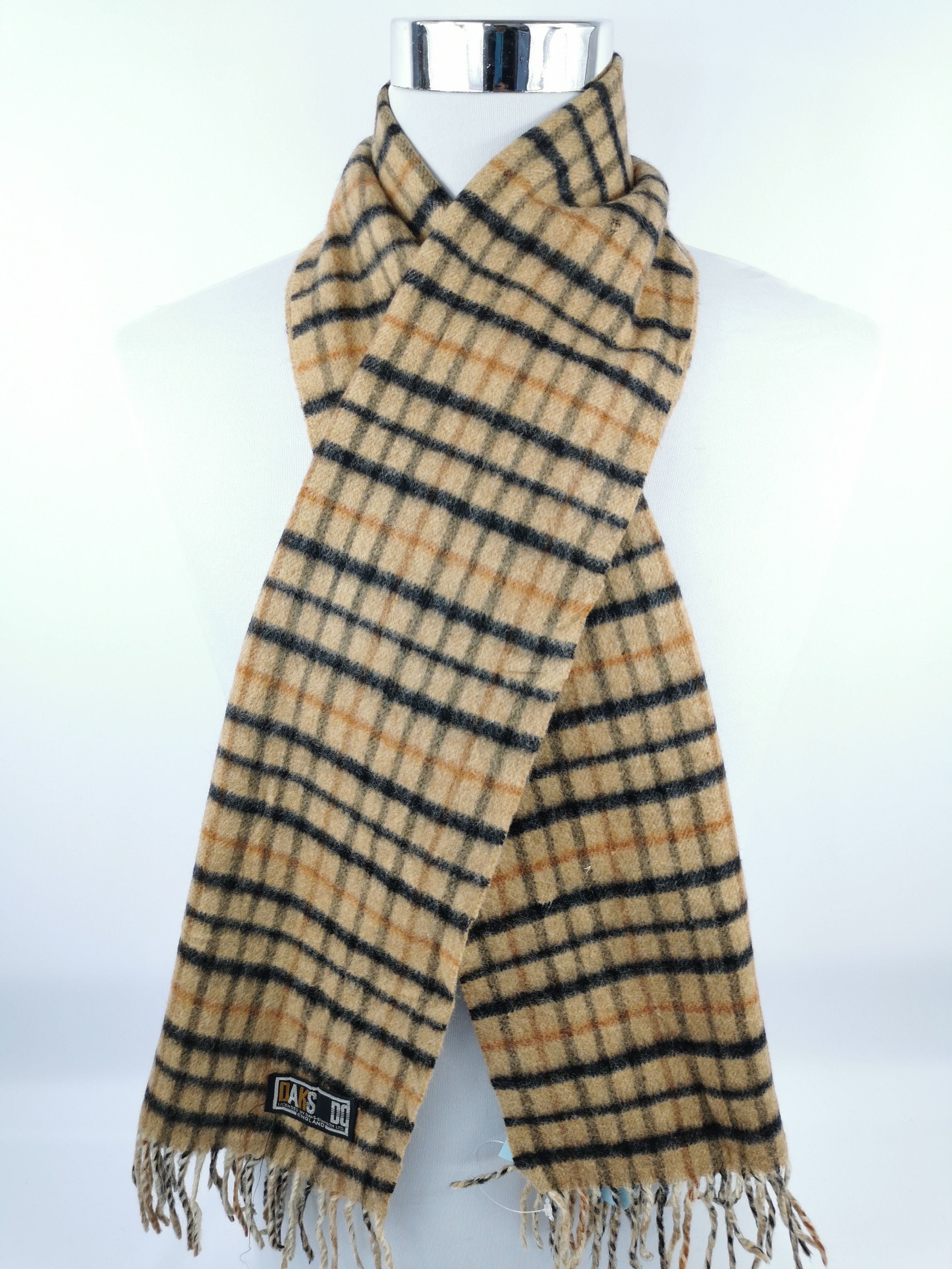 Vintage Daks london scarf muffler Size ONE SIZE - 1 Thumbnail