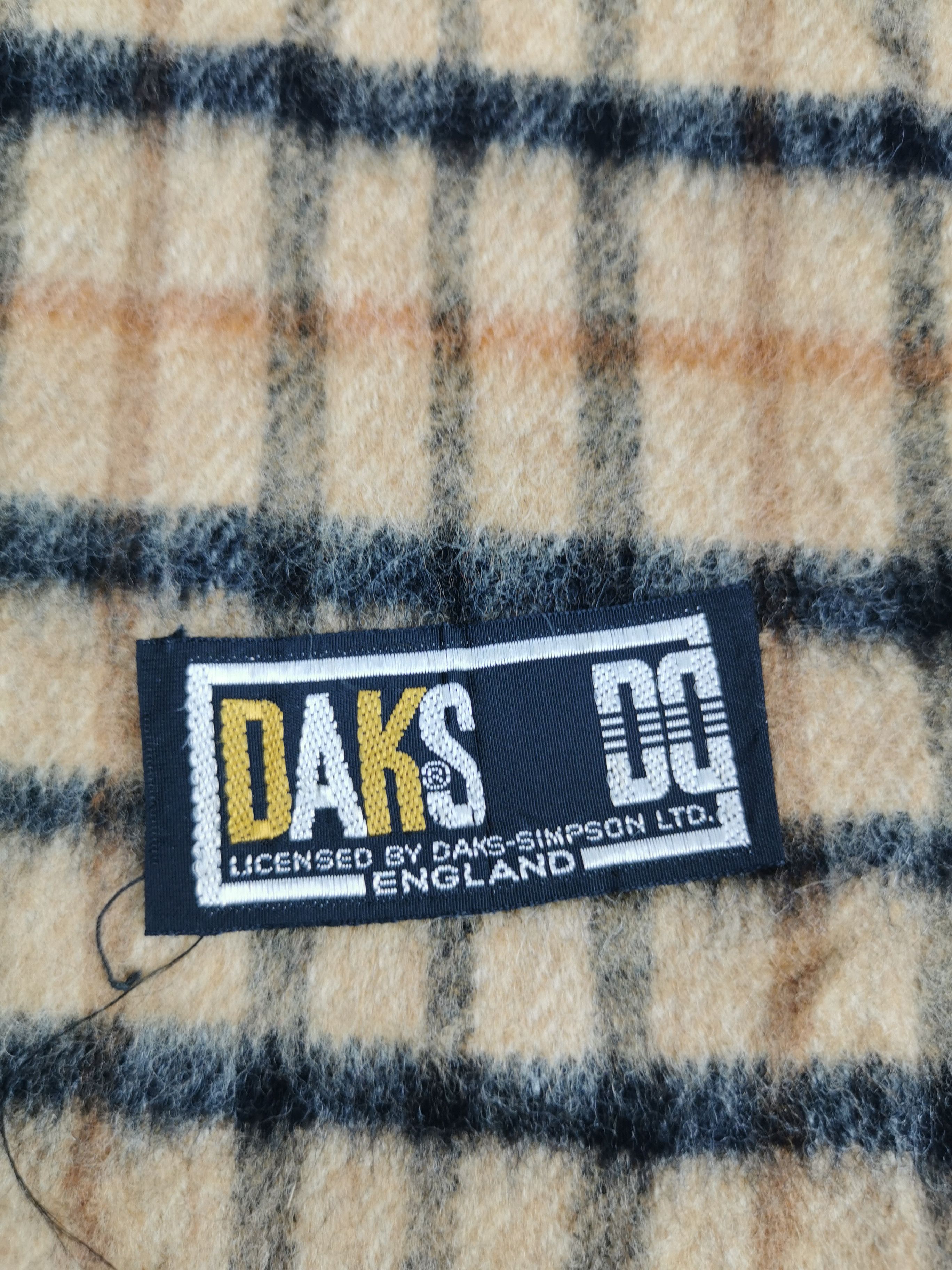 Vintage Daks london scarf muffler Size ONE SIZE - 4 Thumbnail