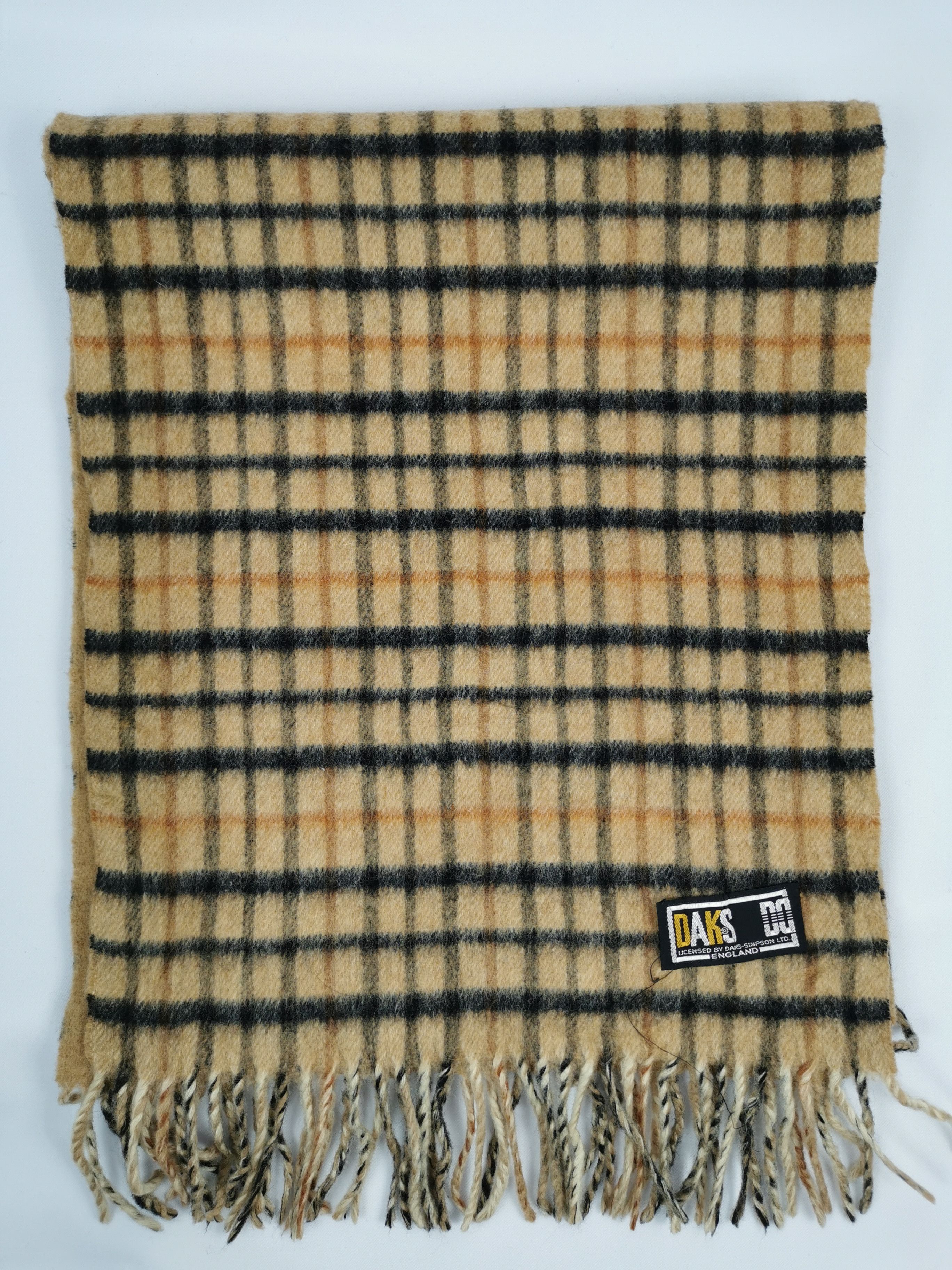 Vintage Daks london scarf muffler Size ONE SIZE - 2 Thumbnail