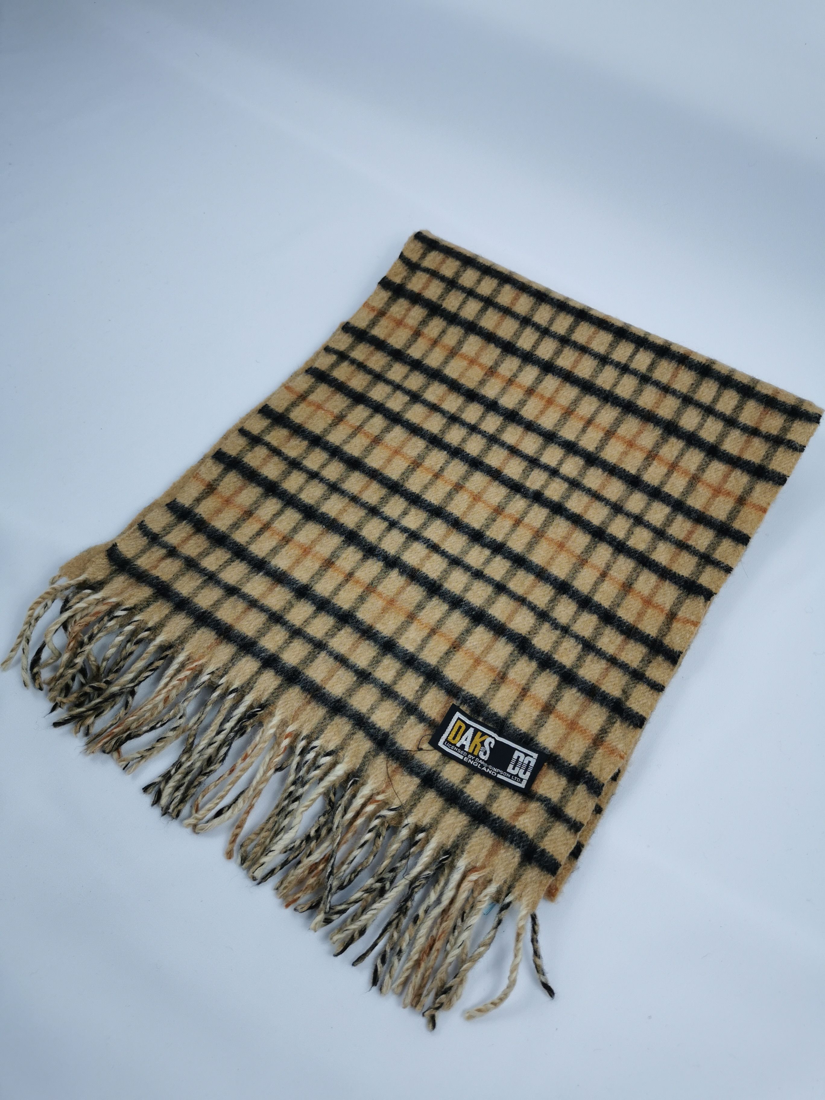 Vintage Daks london scarf muffler Size ONE SIZE - 3 Thumbnail