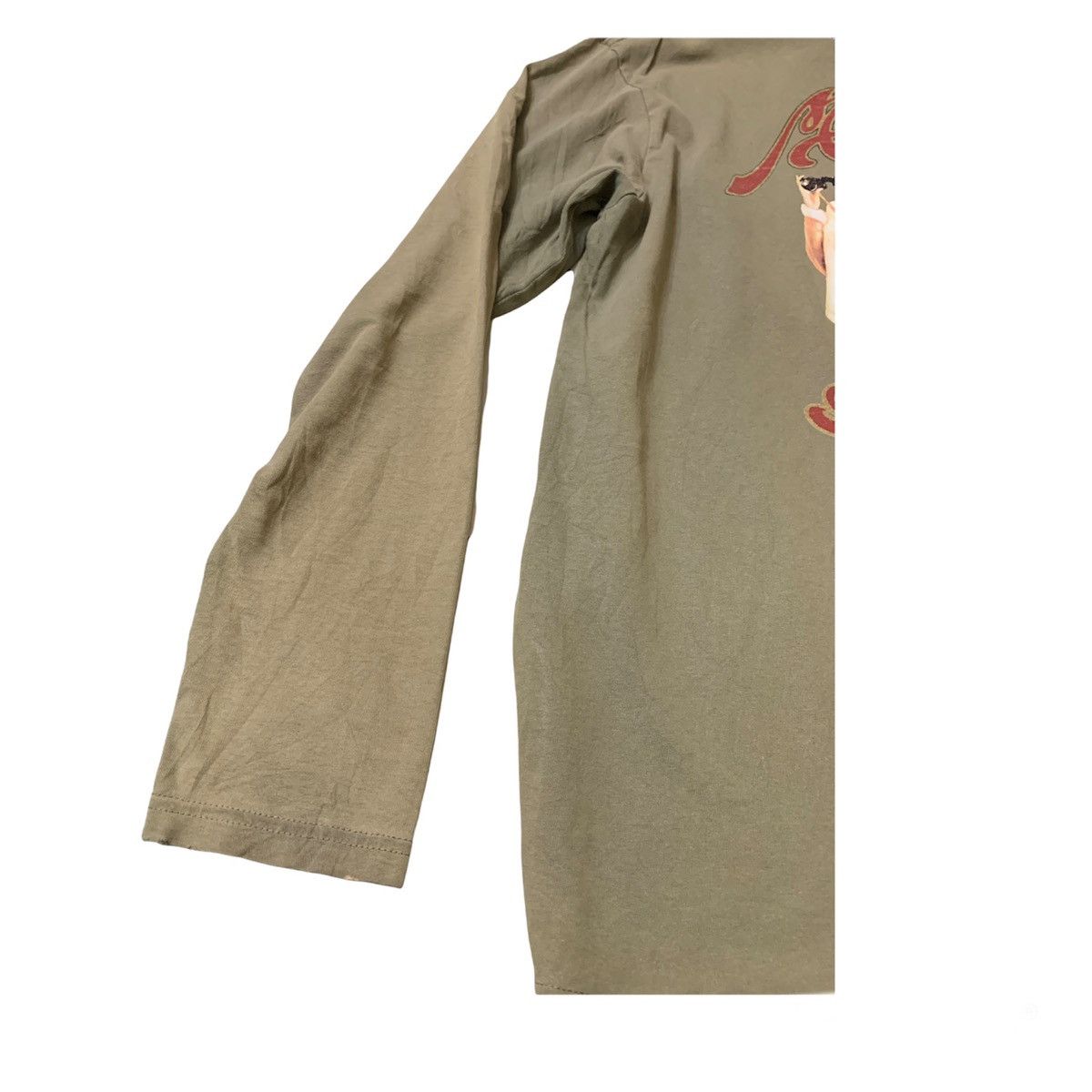Avirex × Vintage Vintage Avirex Naked Girl Long Sleeves Shirt Sunfaded Size US XXL / EU 58 / 5 - 8 Thumbnail
